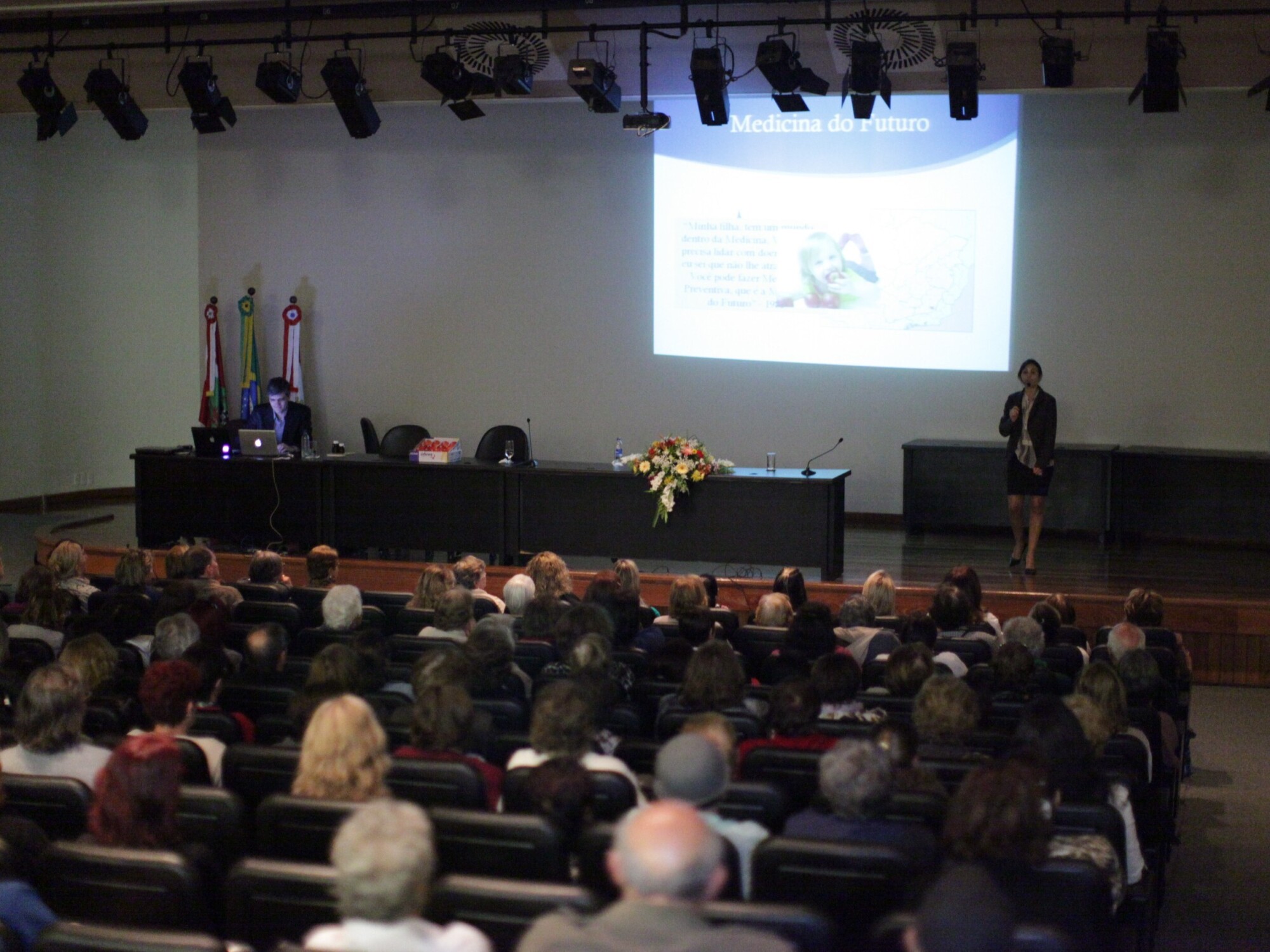 Palestra aborda envelhecimento com saúde
