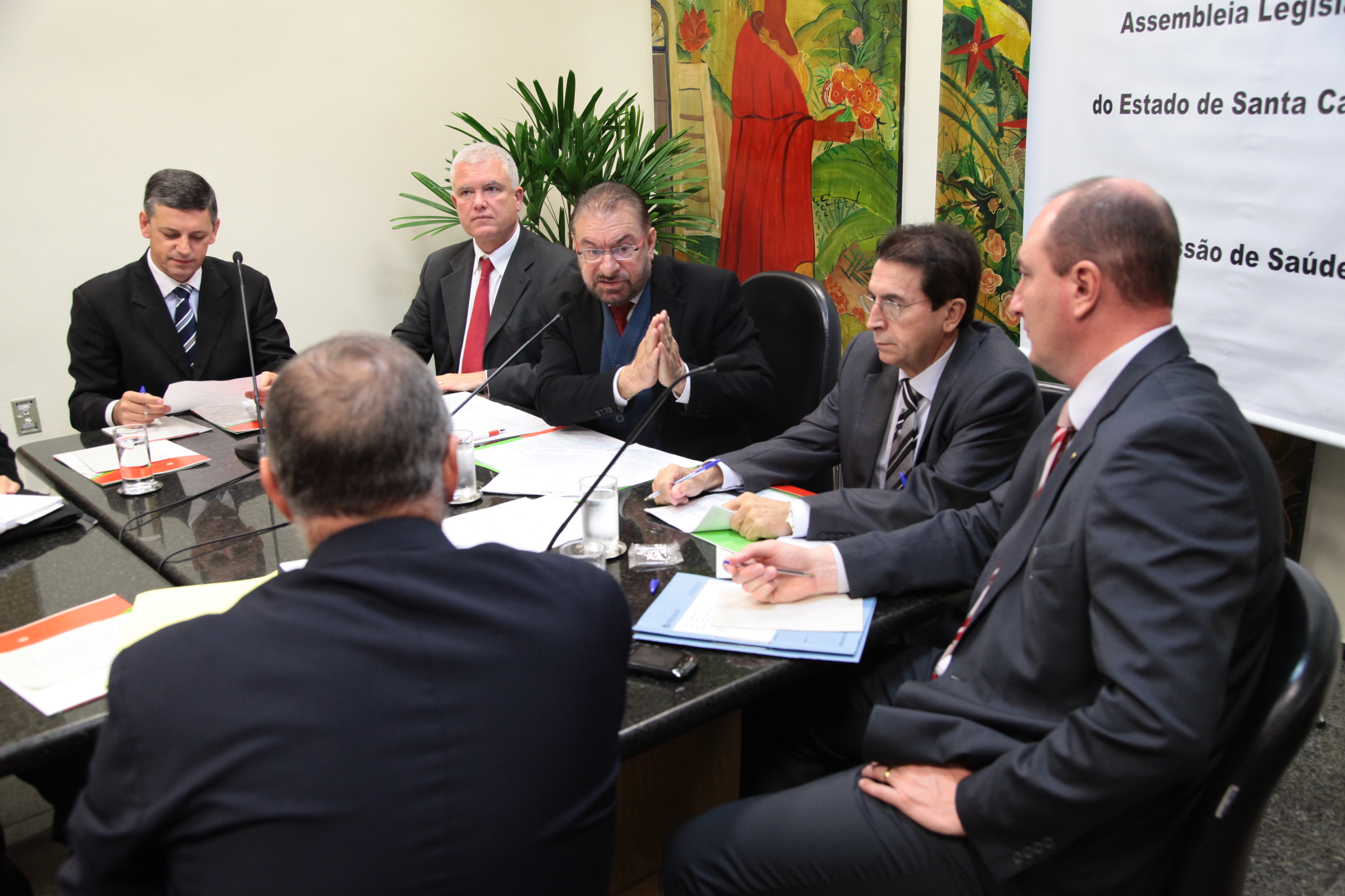 Reunião da Comissão de Saúde. Foto: Miriam Zomer