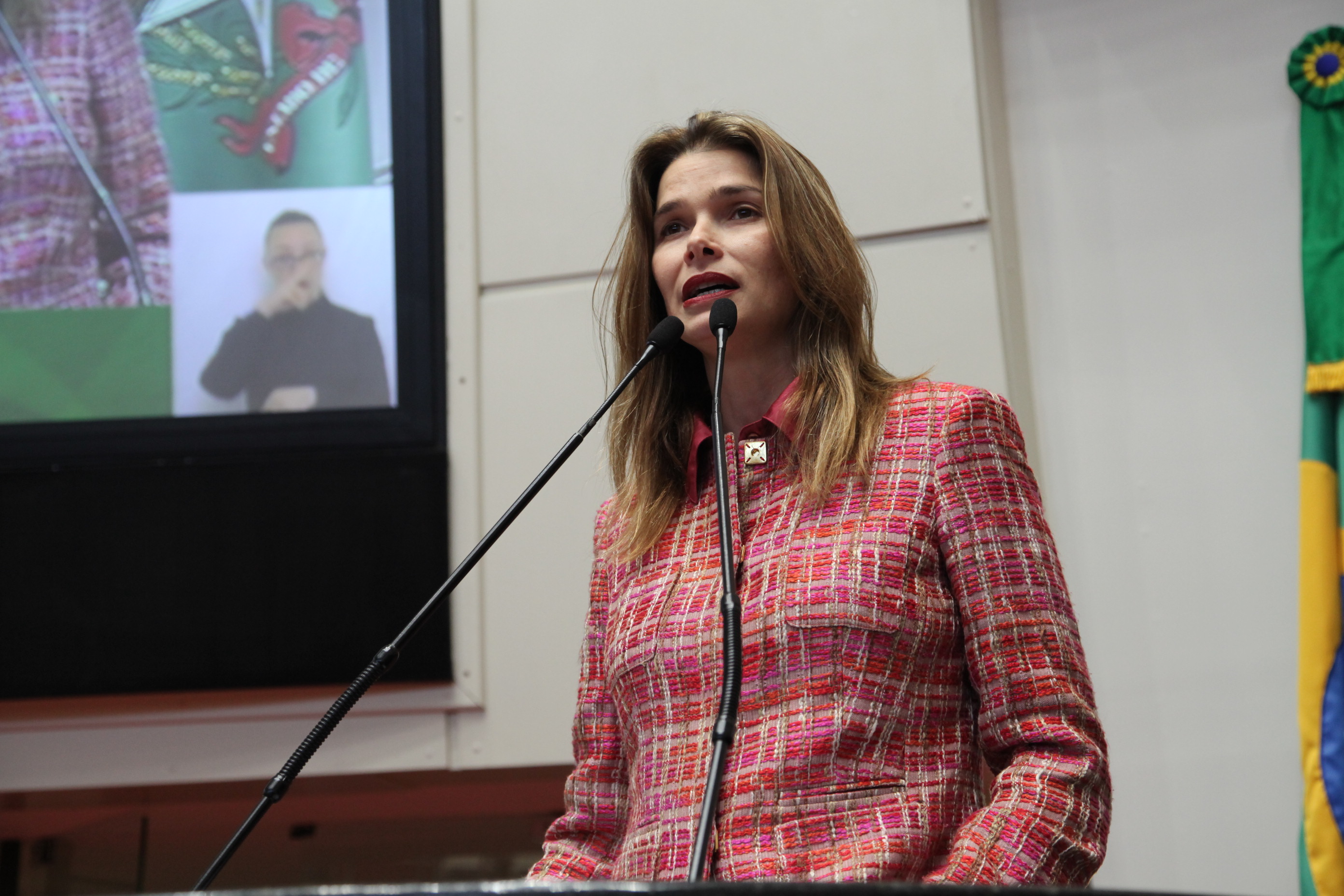 Deputada Angela Albino (PCdoB)