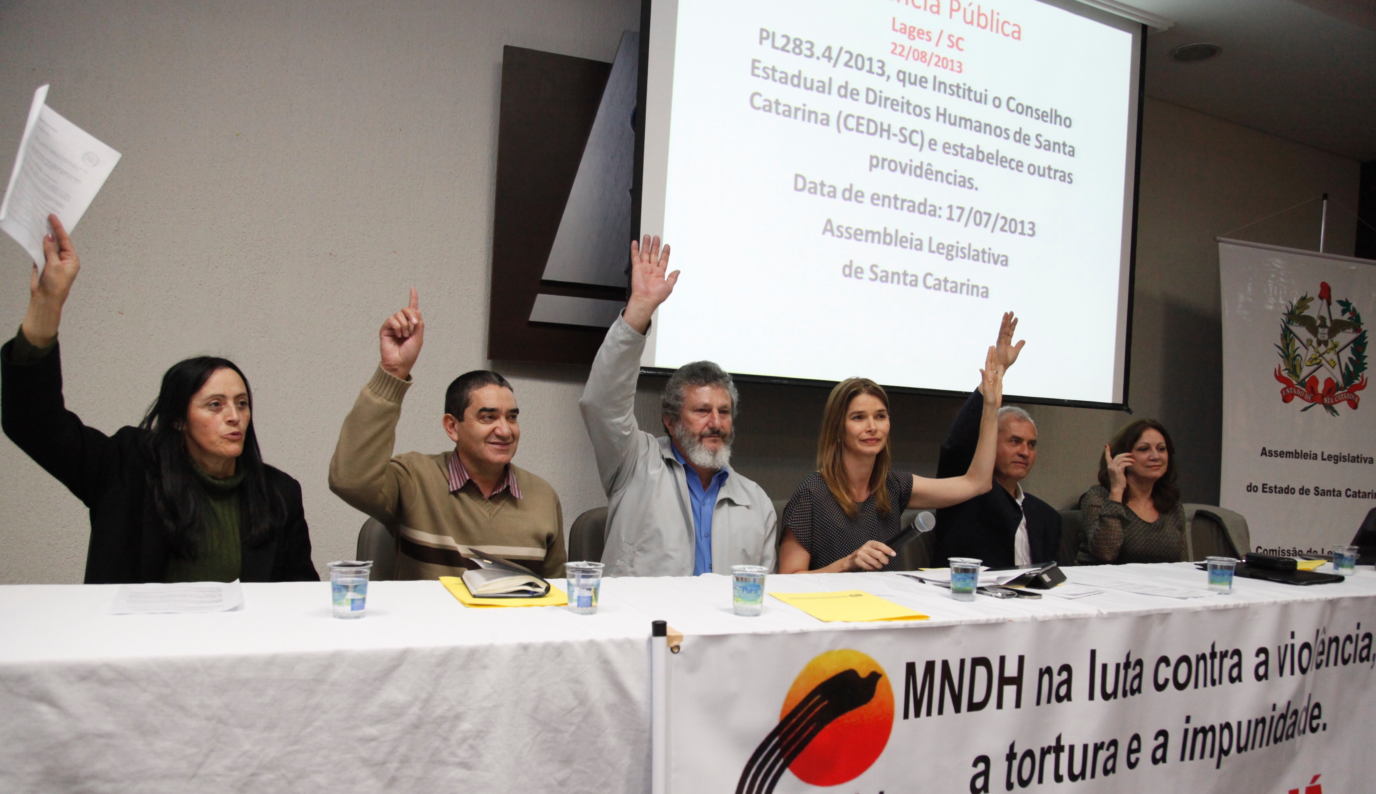 Audiencia Publica   Comissao de Legislacao Participativa   Direitos Humanos de Santa Catarina   Foto Carlos Kilian Agencia AL