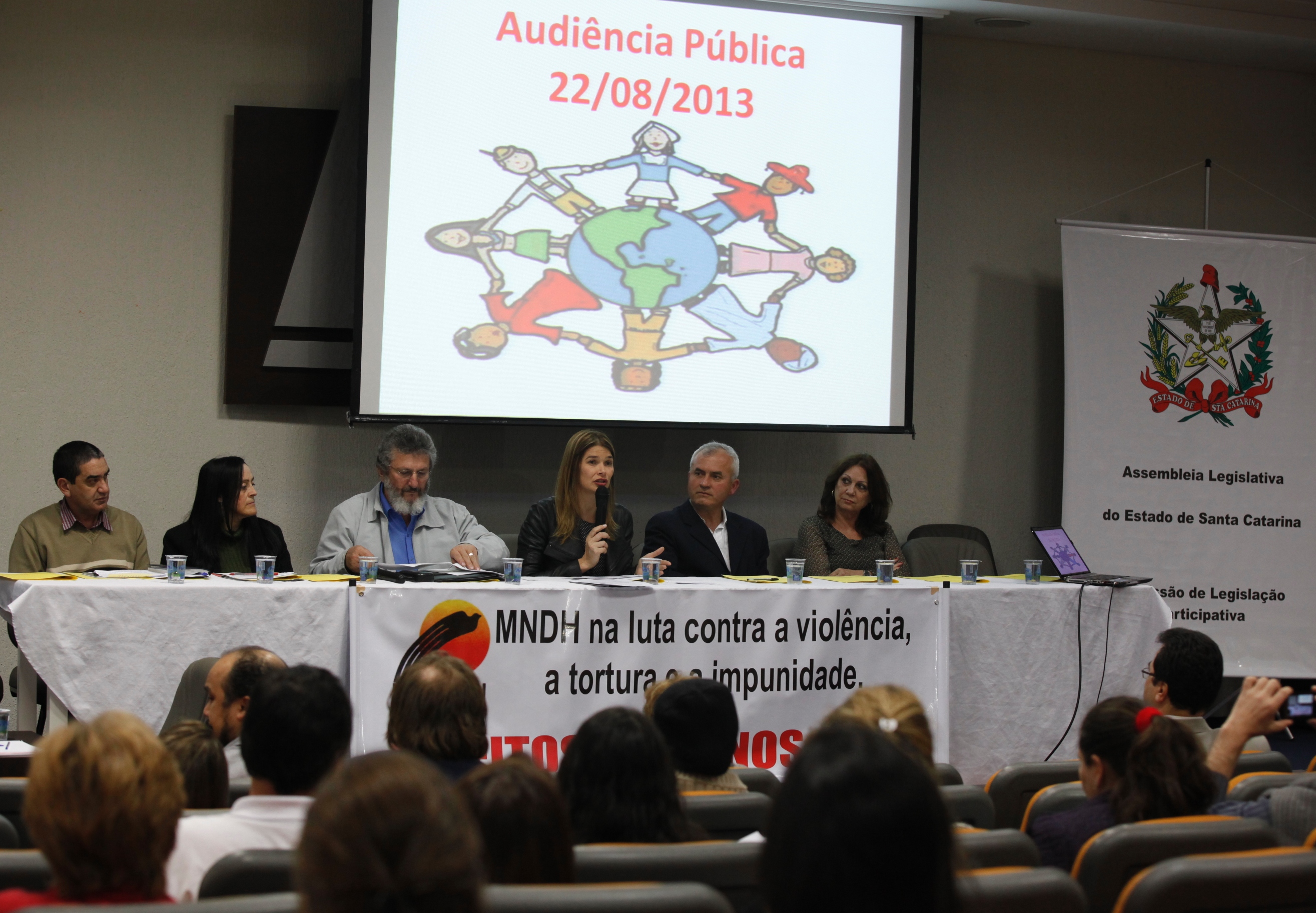Audiencia Publica   Comissao de Legislacao Participativa   Direitos Humanos de Santa Catarina   Foto Carlos Kilian Agencia AL