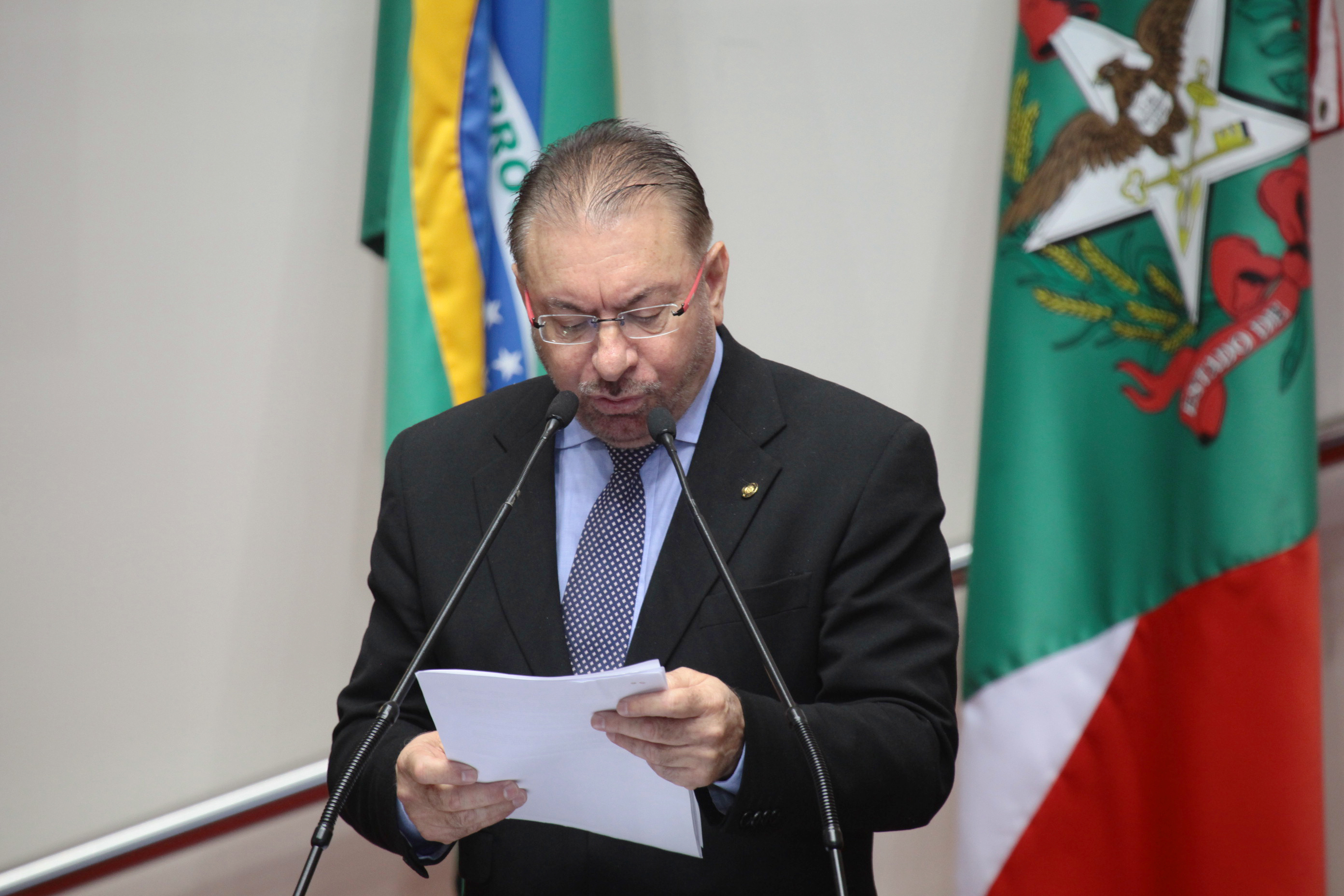 Dep. Volnei Morastoni. Sessão Ordinária - Plenário Osni Régis. Foto: Jessica Genevro