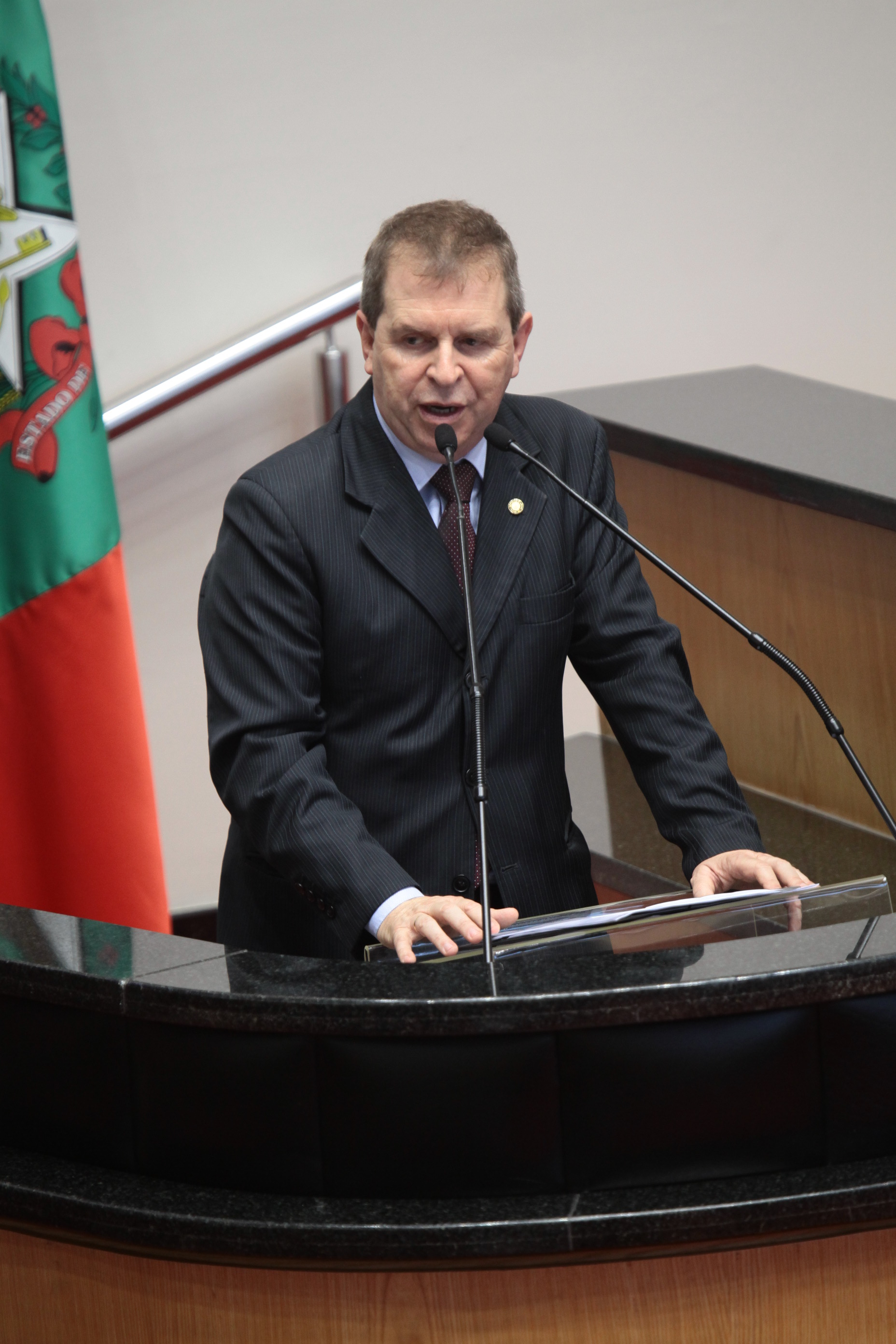 Dep. Maurício Eskudlark. Sessão Ordinária - Plenário Osni Régis. Foto: Jessica Genevro