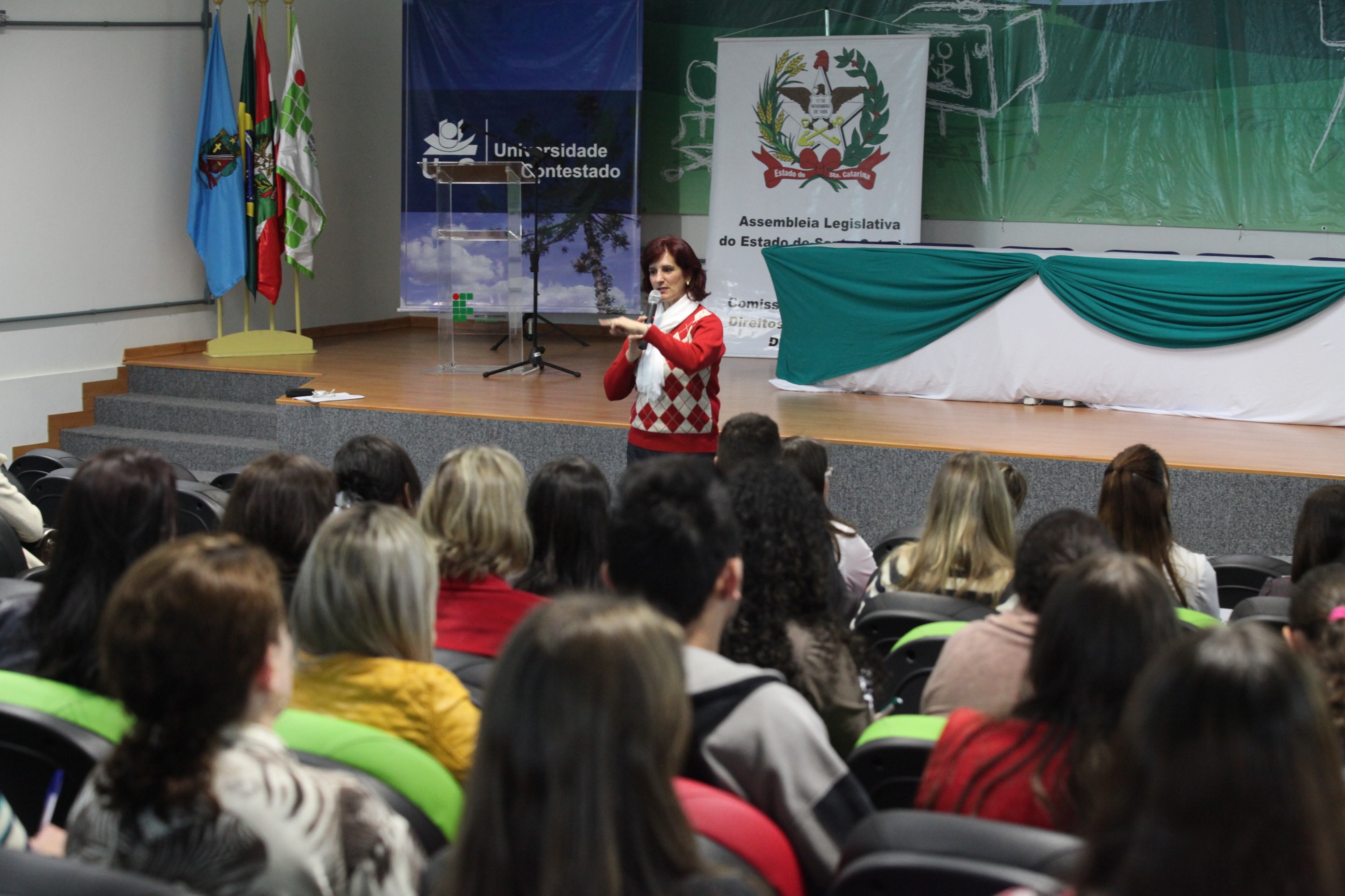 Seminário - Inclusão da Pessoa com Deficiência no Ensino Superior - Canoinhas-SC