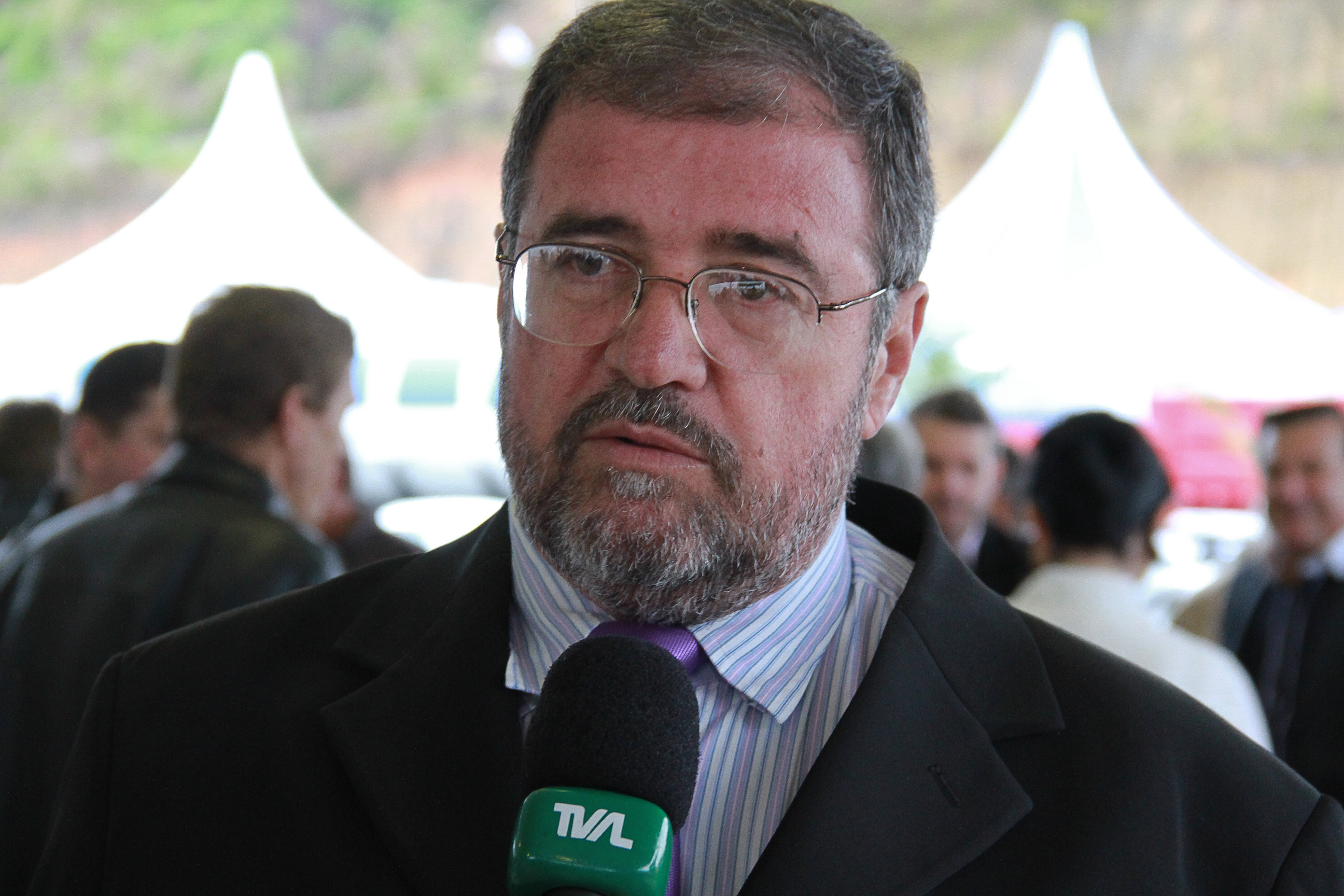 João Teza Francisco, Presidente da Câmara de Vereadores de Orleans, Abertura das Festividades do Centenário de Orleans. Foto: Miriam Zomer