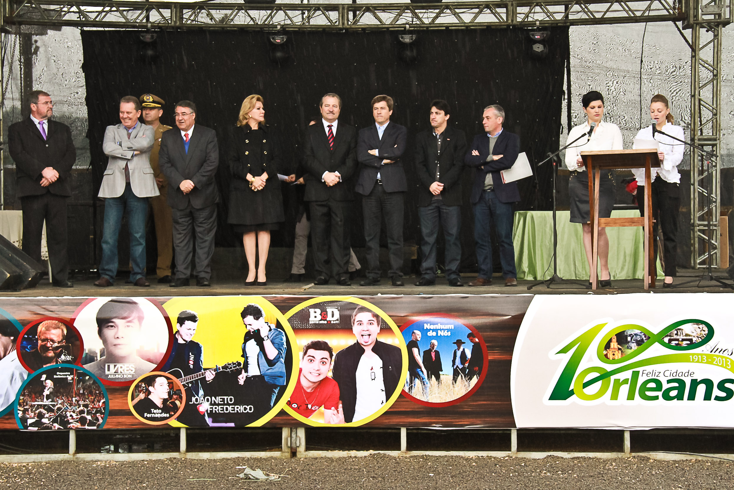 Abertura das Festividades do Centenário de Orleans
