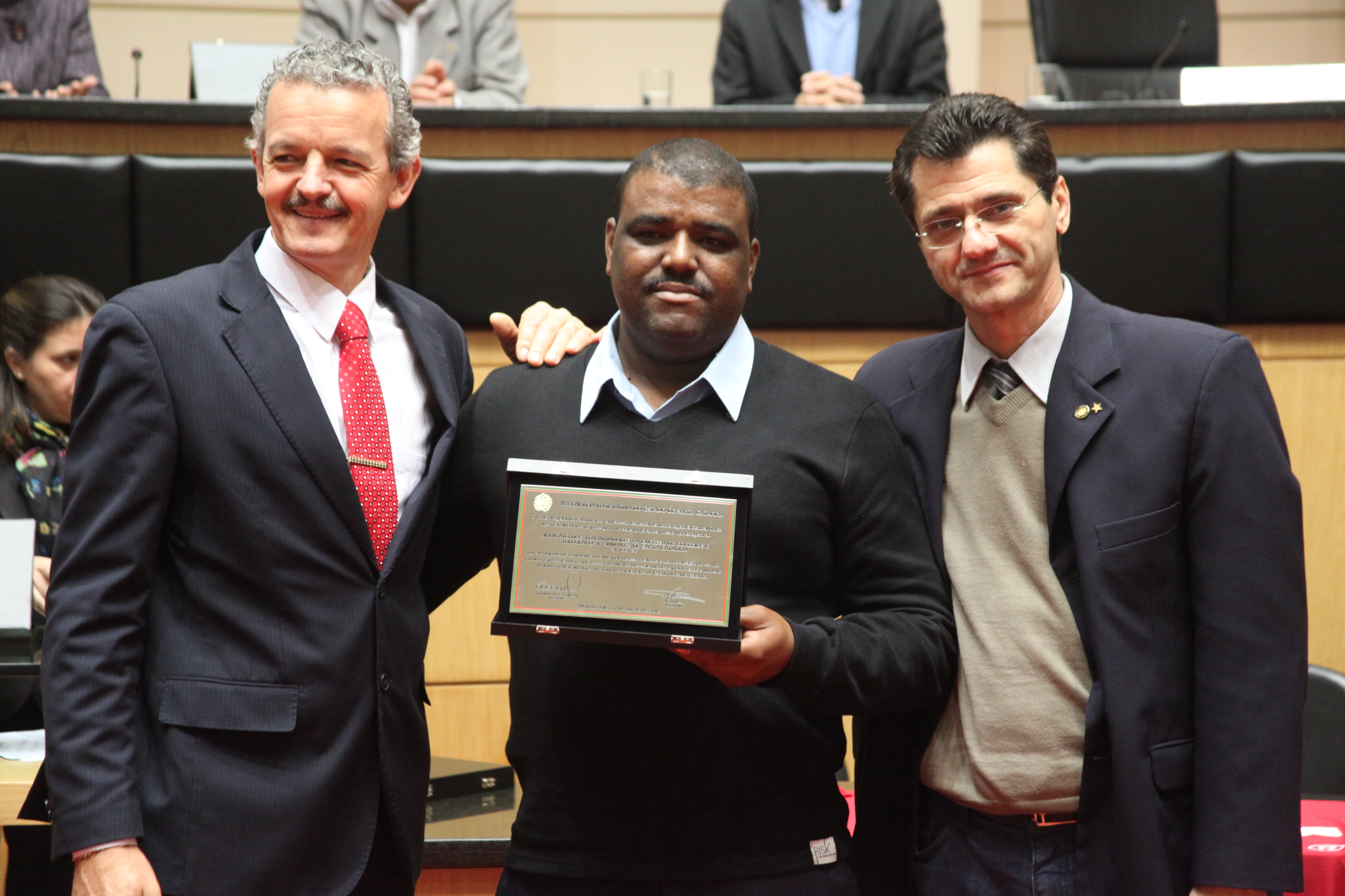 Homenagem aos 30 anos de fundação da CUT nacional. Foto: Fábio Queiroz
