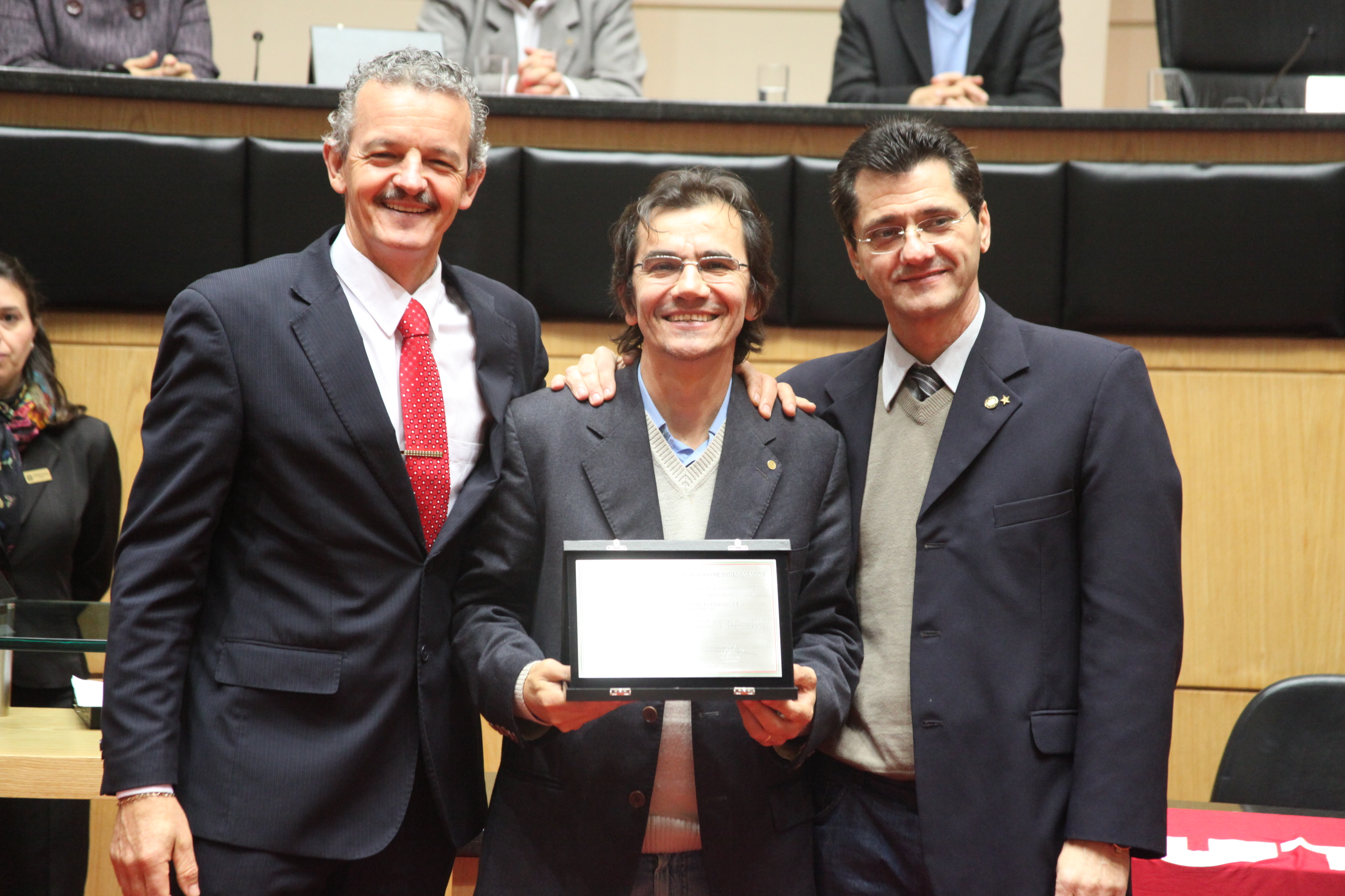 Homenagem aos 30 anos de fundação da CUT nacional. Foto: Fábio Queiroz
