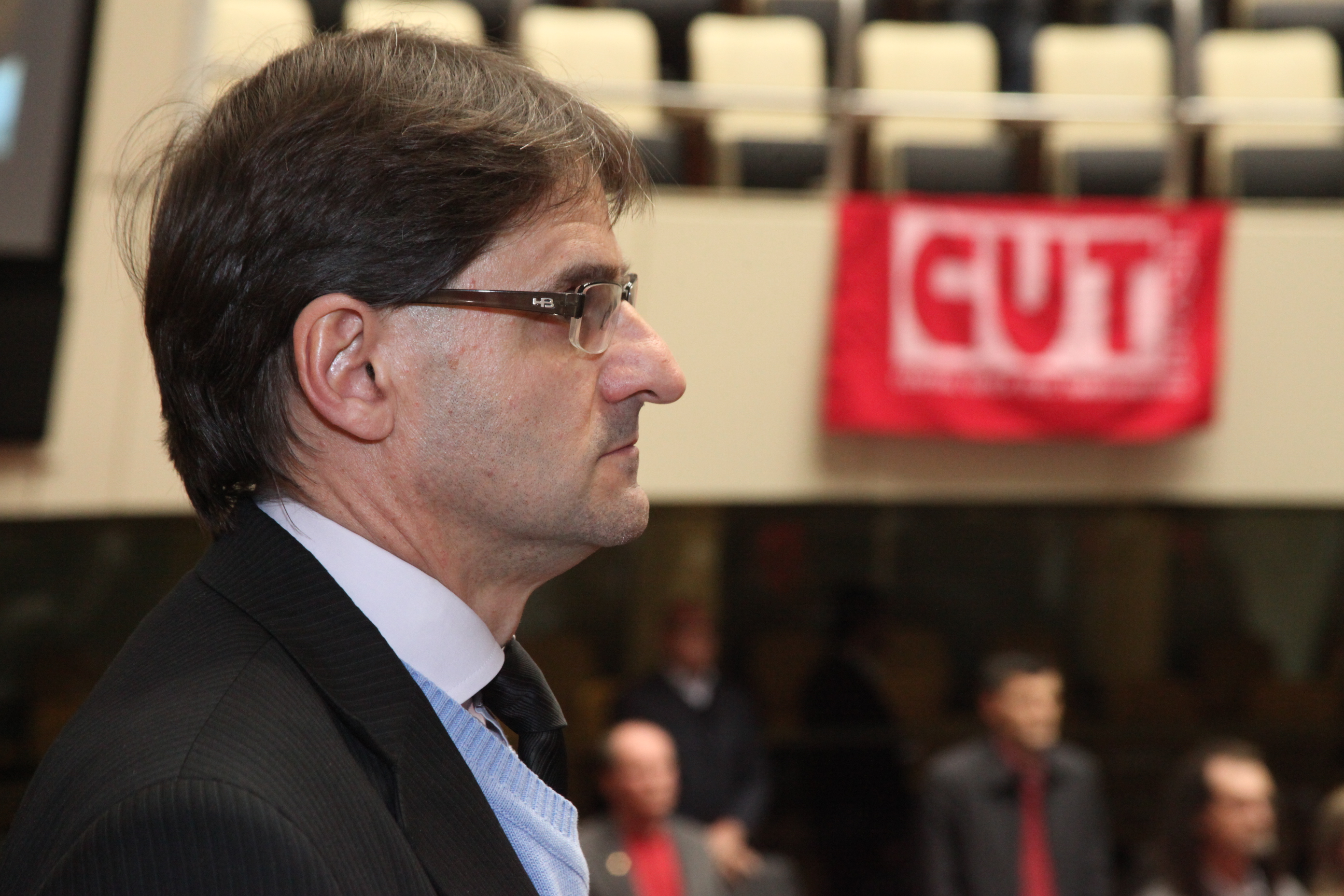 Homenagem aos 30 anos de fundação da CUT nacional. Foto: Fábio Queiroz