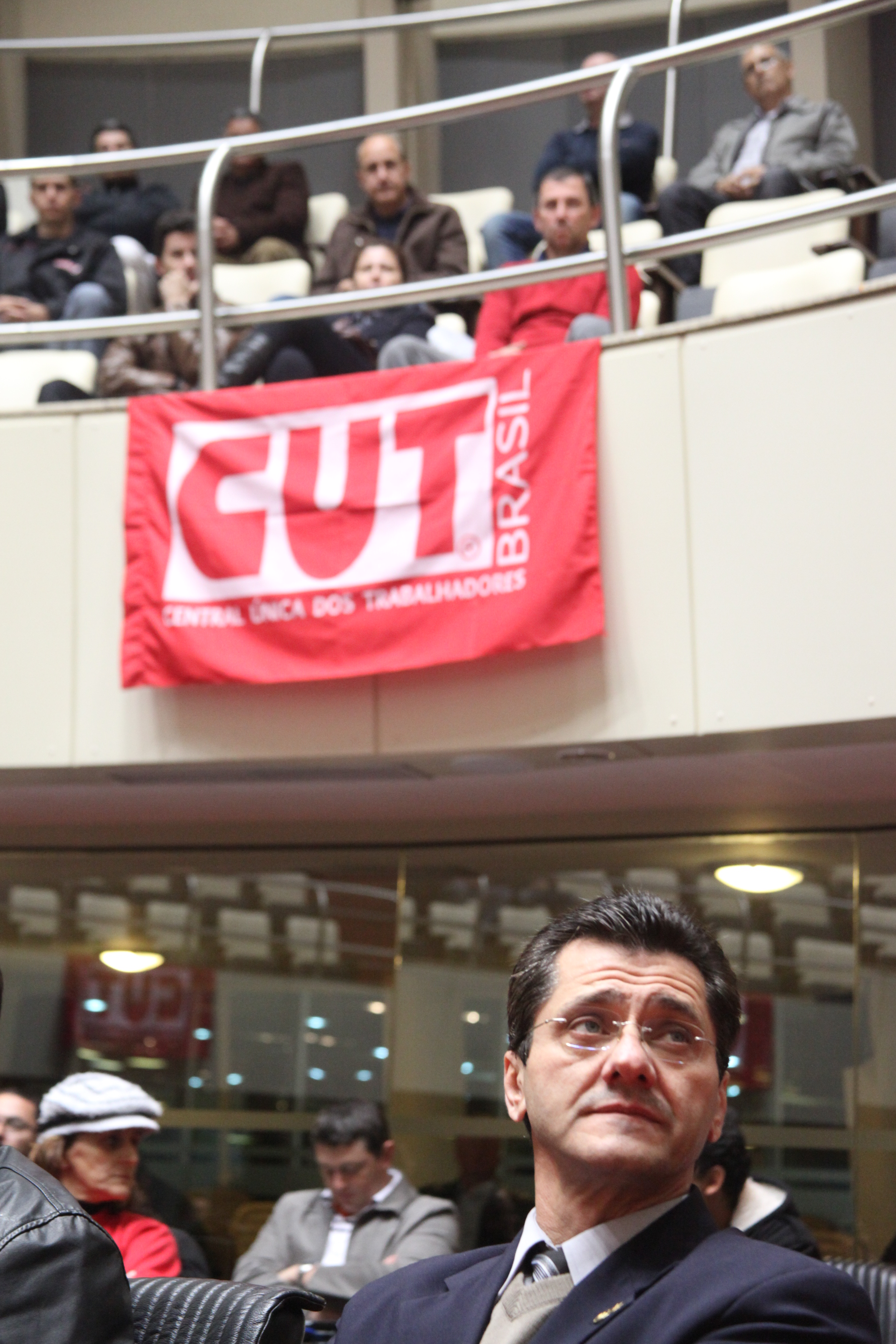 Homenagem aos 30 anos de fundação da CUT nacional. Foto: Fábio Queiroz