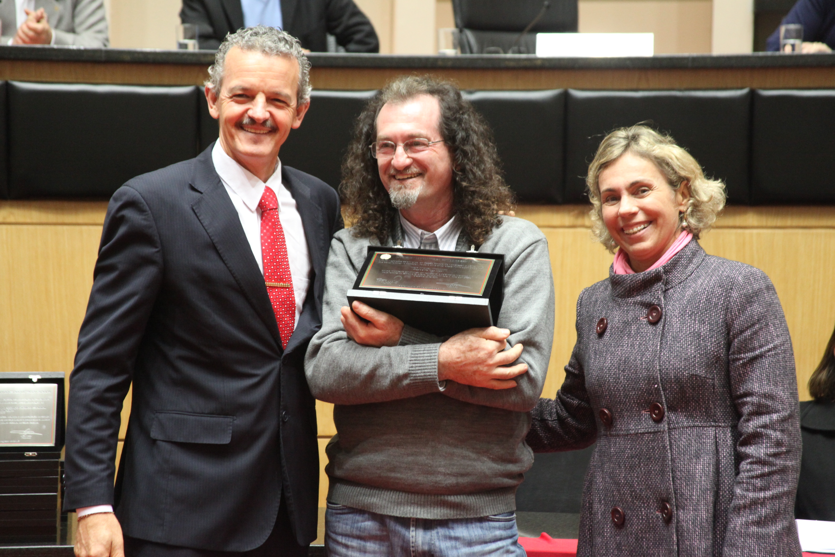 Homenagem aos 30 anos de fundação da CUT nacional. Foto: Fábio Queiroz