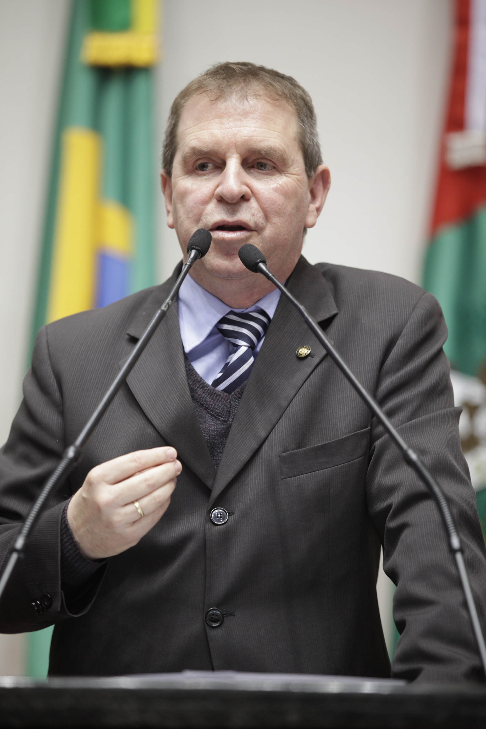 Sessão Ordinária - Plenário Osni Régis - Deputado Maurício Eskudlark (PSD) - Foto: Carlos Kilian