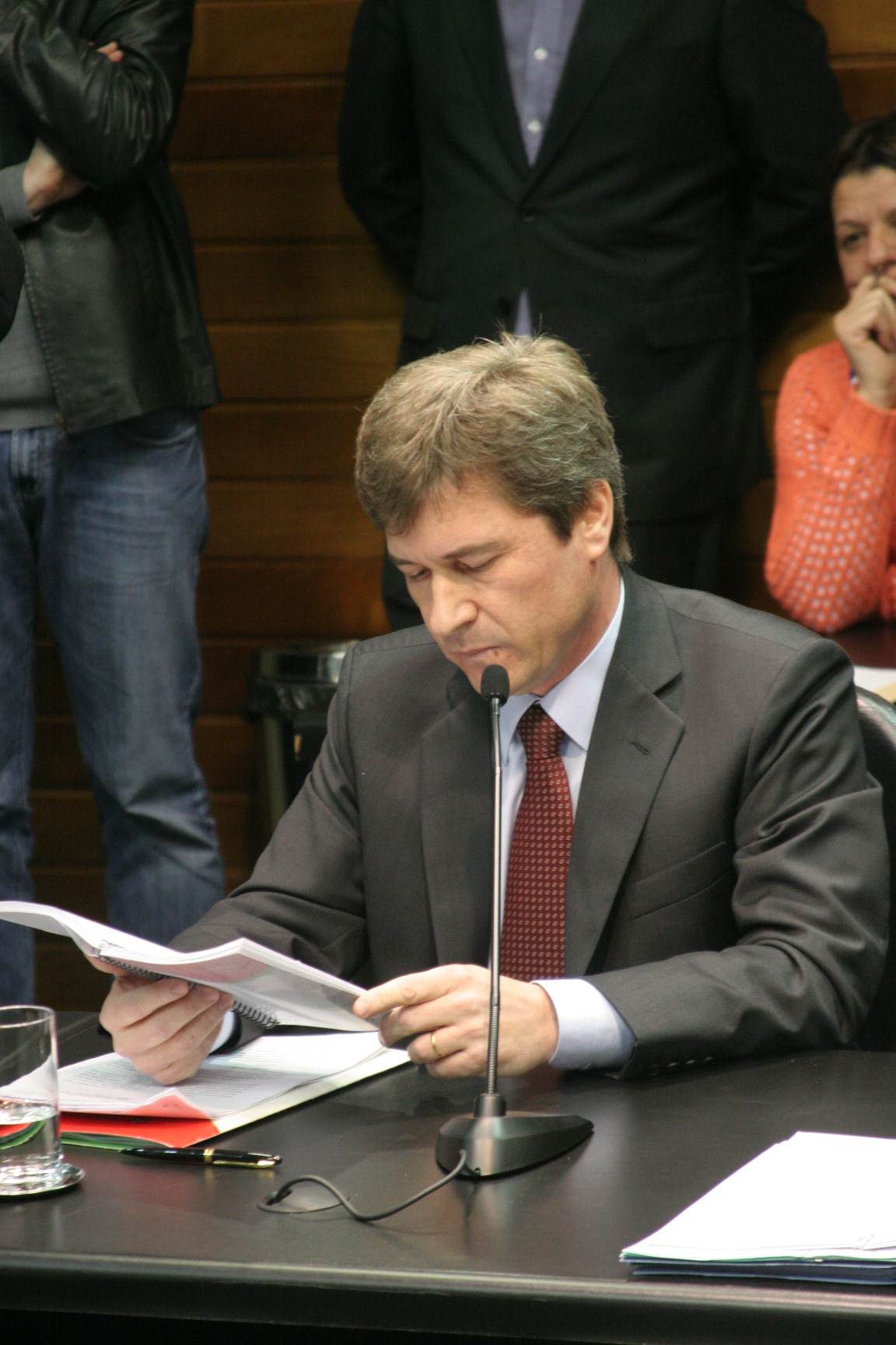Dep. José Nei Ascari. Comissão de Constituição e Justiça. Foto: Eduardo Guedes de Oliveira