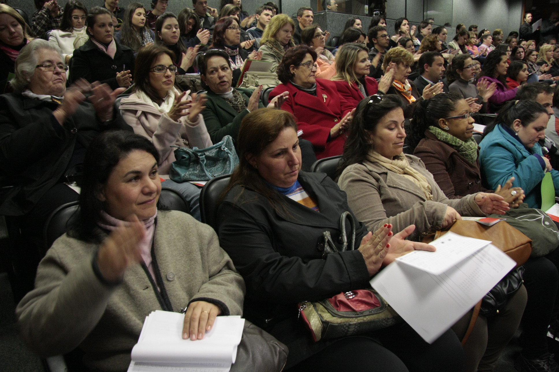 Ato Comemorativo da Semana Estadual das Pessoas com Deficiência Intelectual e Múltipla Seminário de Sensibilização dos Servidores sobre a Alesc Inclusiva. Foto: Eduardo Guedes Oliveira