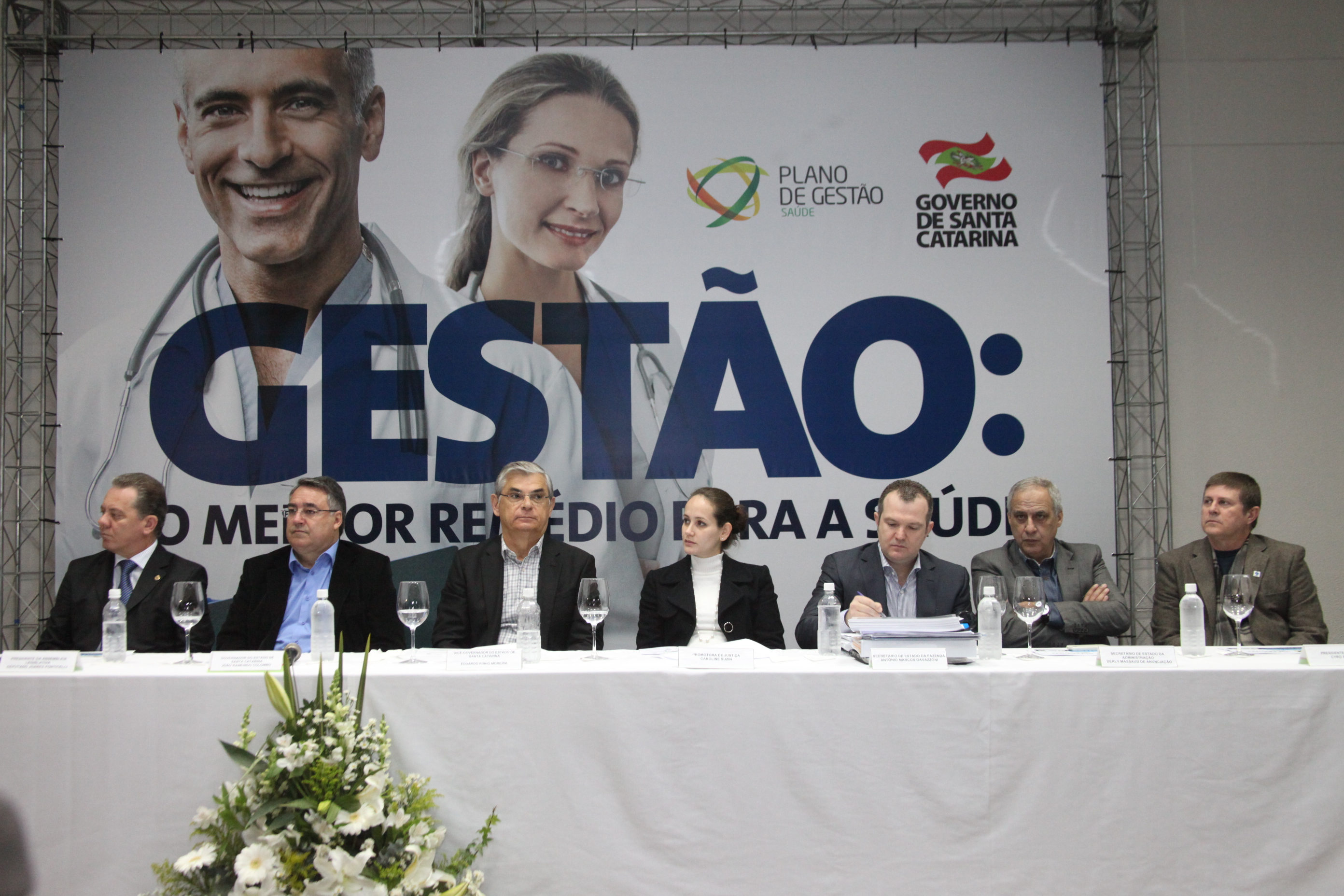 Lançamento do Plano de Gestão da Saúde. Foto: Fábio Queiroz