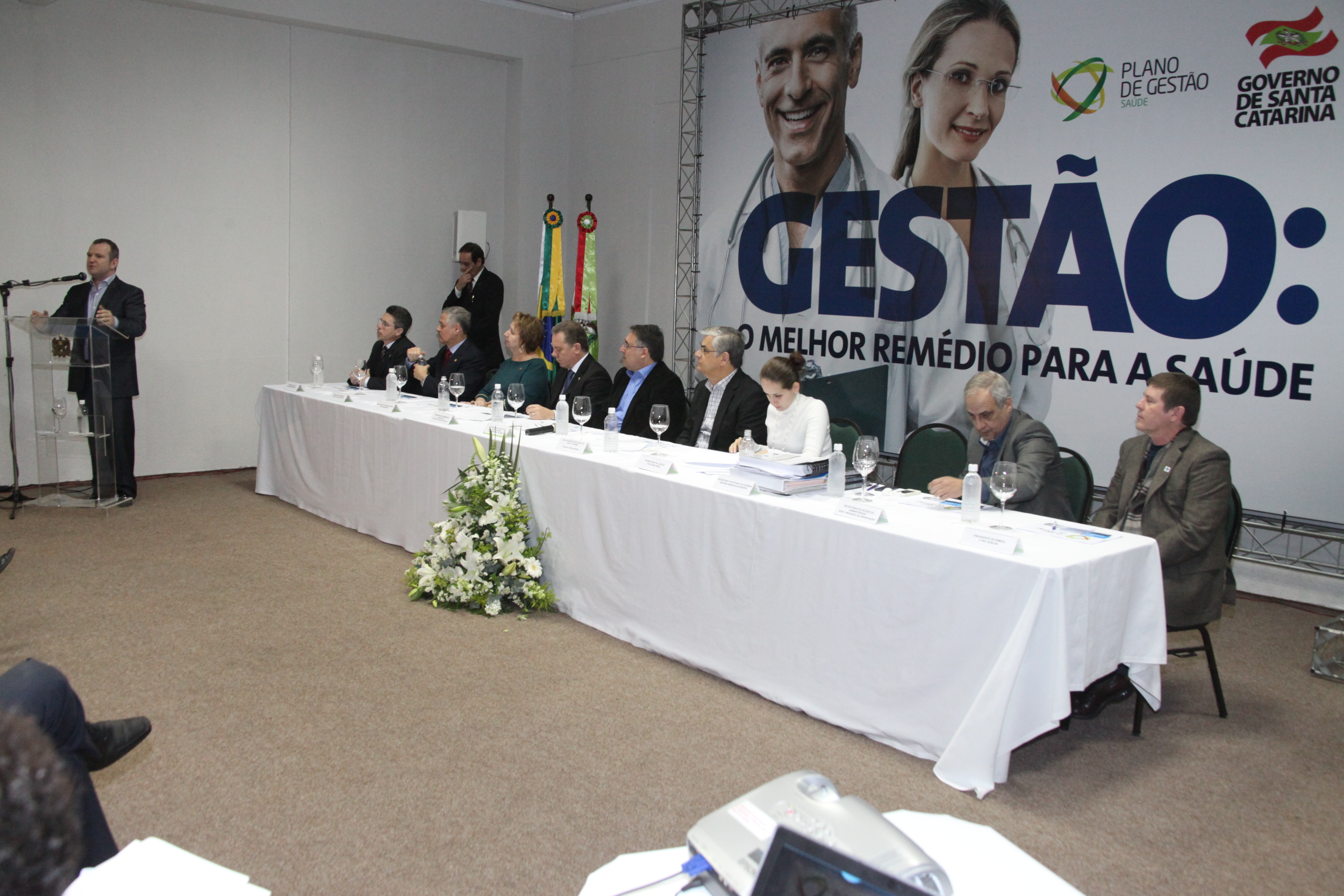 Lançamento do Plano de Gestão da Saúde. Foto: Fábio Queiroz