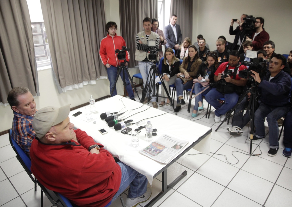 Encontros com a Assembléia  Etapa Tubarão Coletiva de Imprensa     Foto Carlos Kilian/Agencia AL