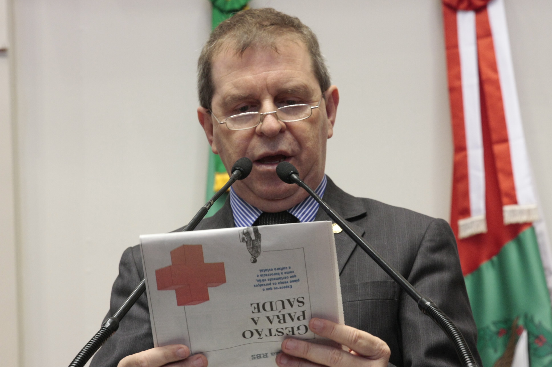 Dep. Maurício Eskudlark. Sessão Ordinária - Plenário Deputado Osni Régis. Foto: Eduardo Guedes de Oliveira.
