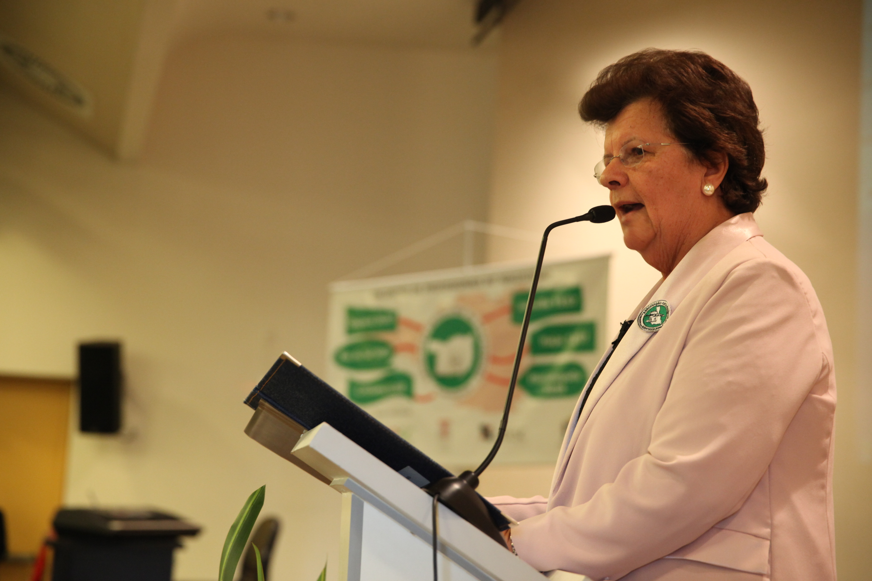 Maria de Andrade da Silva. I Encontro de Profissionais do Magistério - Atividade cultural com o tema: Educação e Sociedade: cenários e desafios. Foto: Miriam Zomer