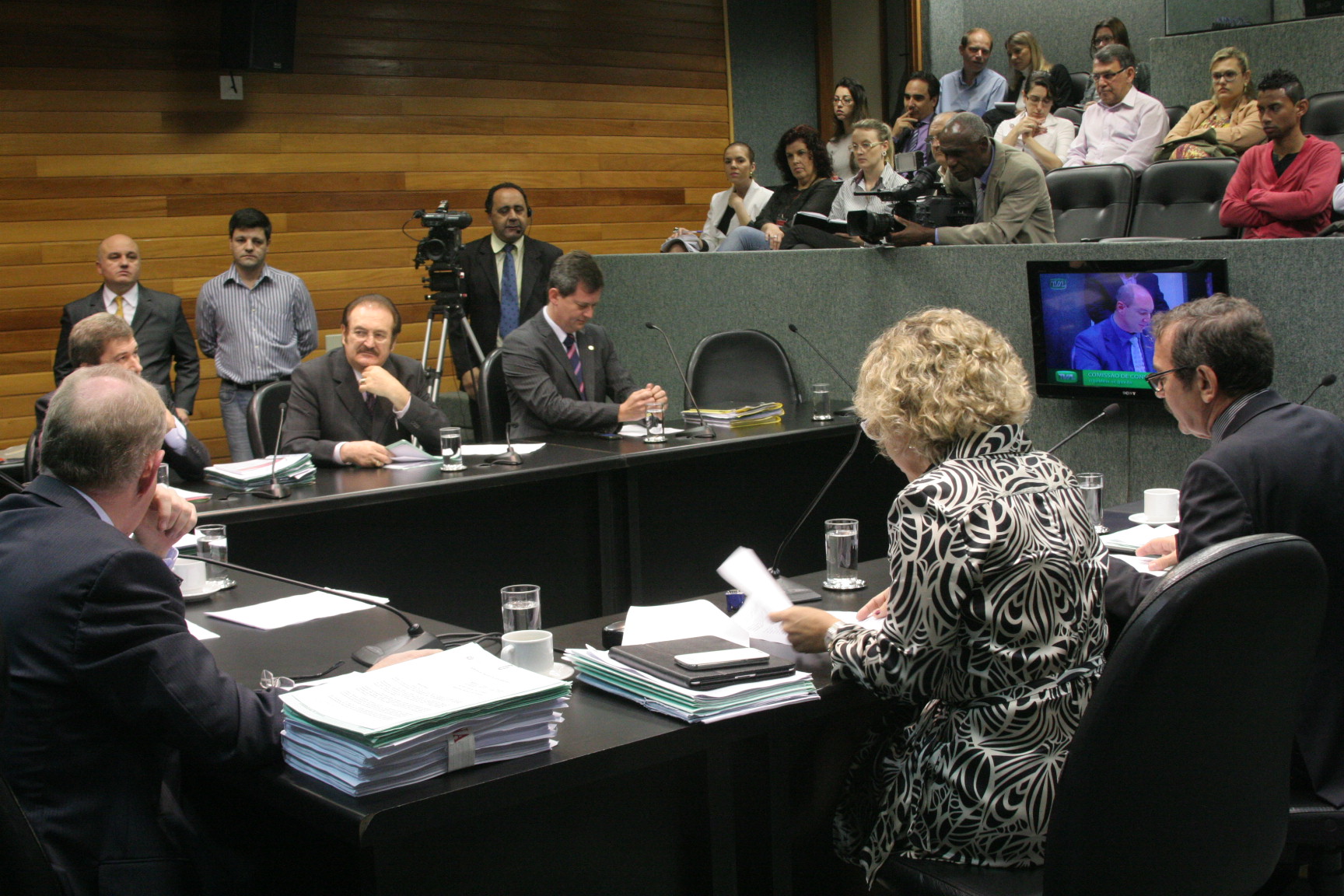 Reunião da Comissão de Constituição e Justiça. Foto: Eduardo Guedes de Oliveira