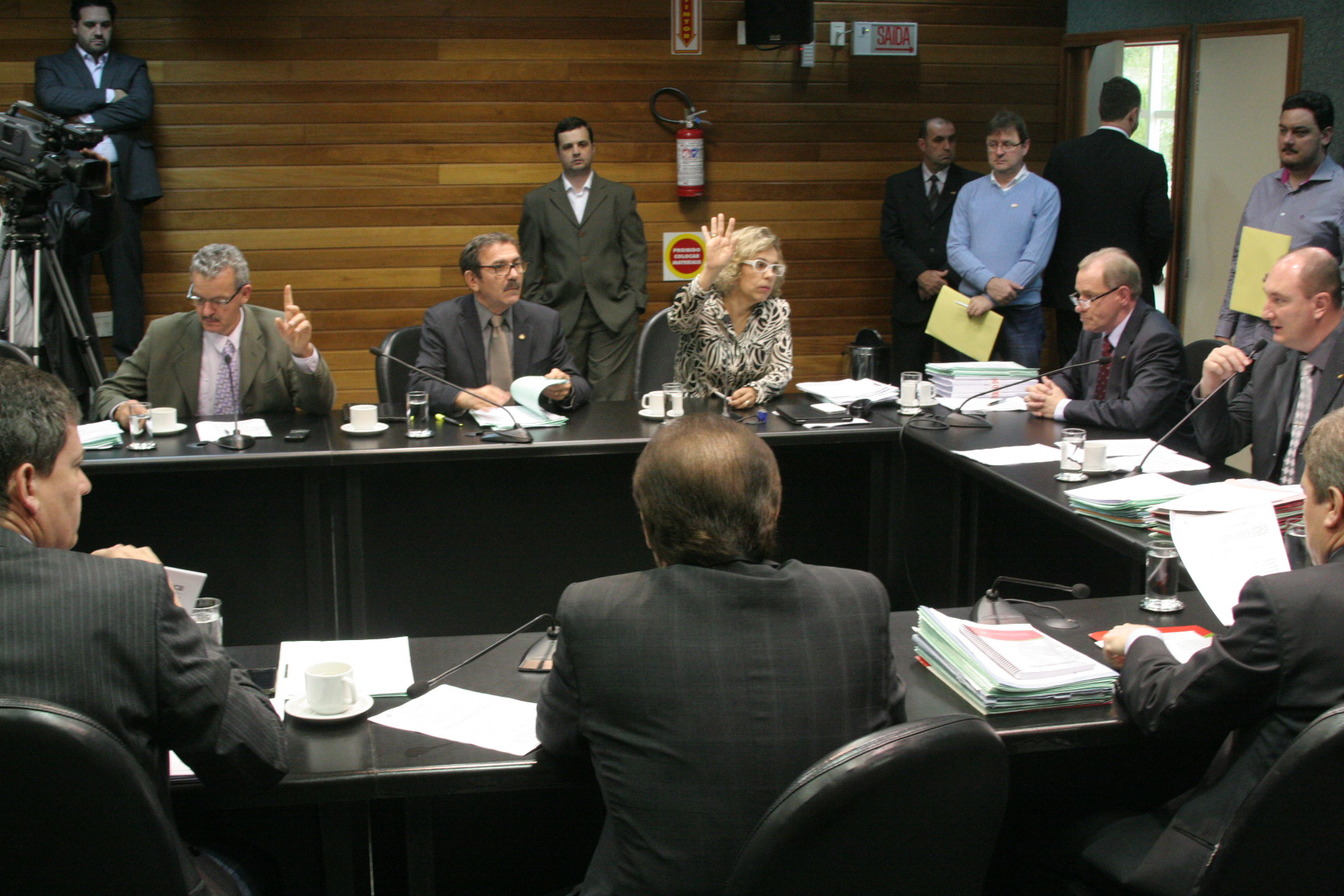 Reunião da Comissão de Constituição e Justiça. Foto: Eduardo Guedes de Oliveira