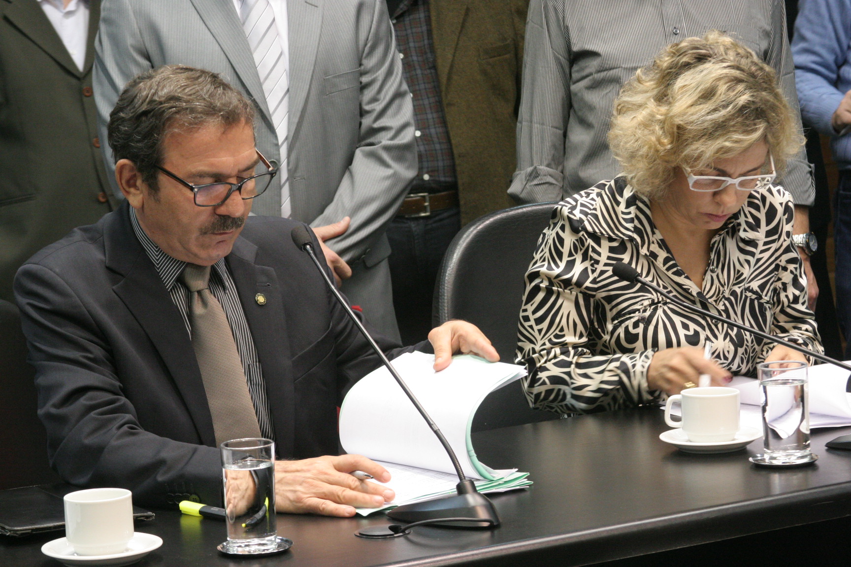 Reunião da Comissão de Constituição e Justiça. Foto: Eduardo Guedes de Oliveira