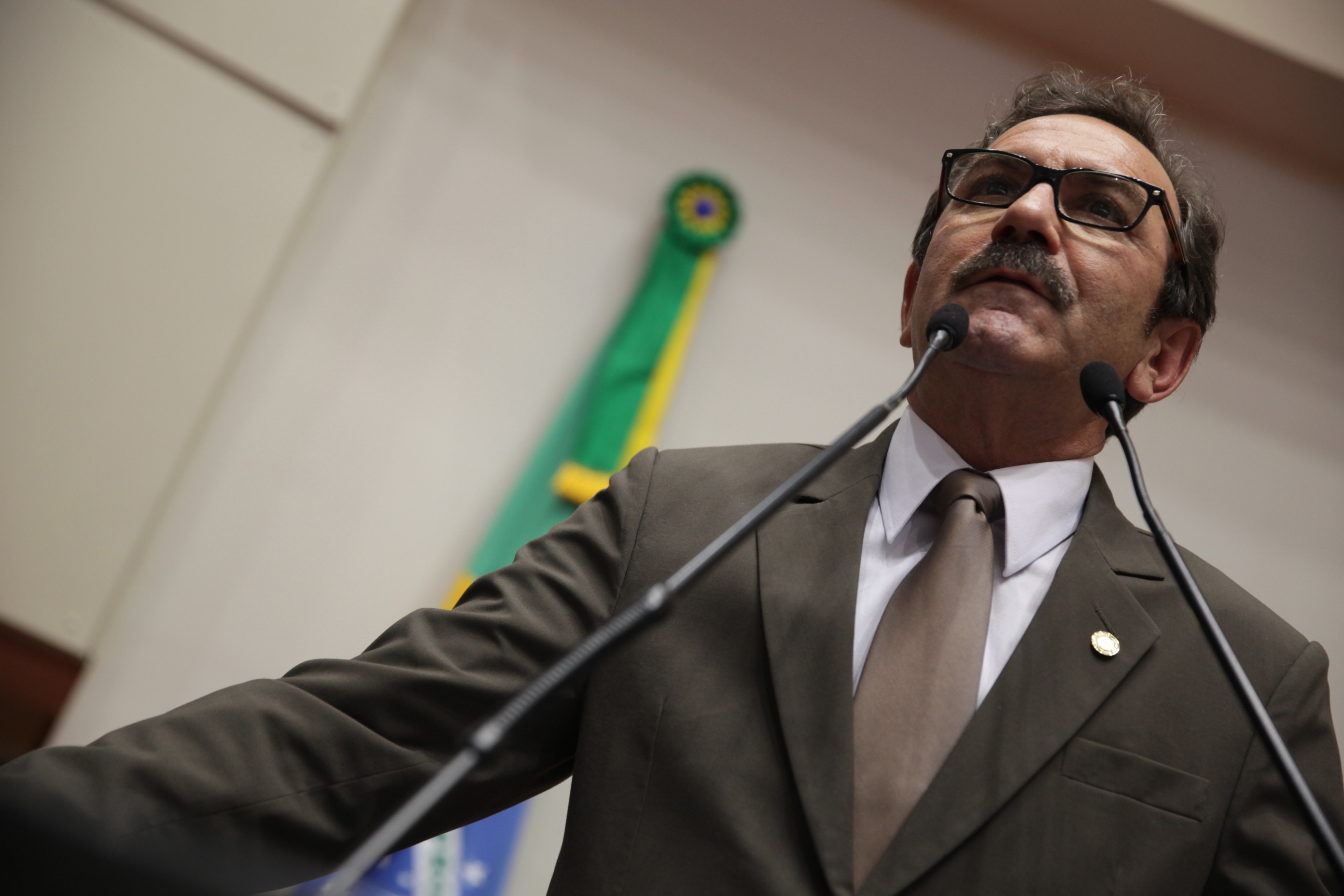 Sessão Ordinária - Plenário Osni Régis - Deputado Serafim Venzon (PSDB)  - Foto: Lucas Gabriel Diniz