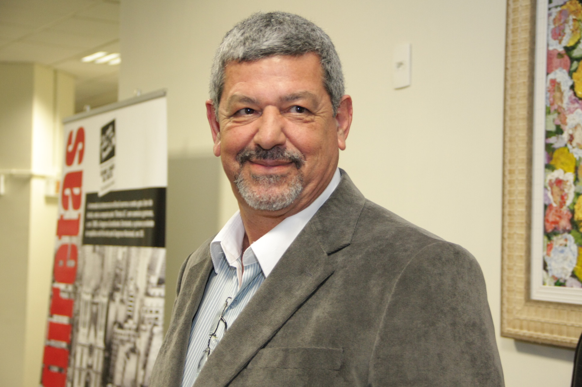 Carlos Paniz, jornalista e formando.