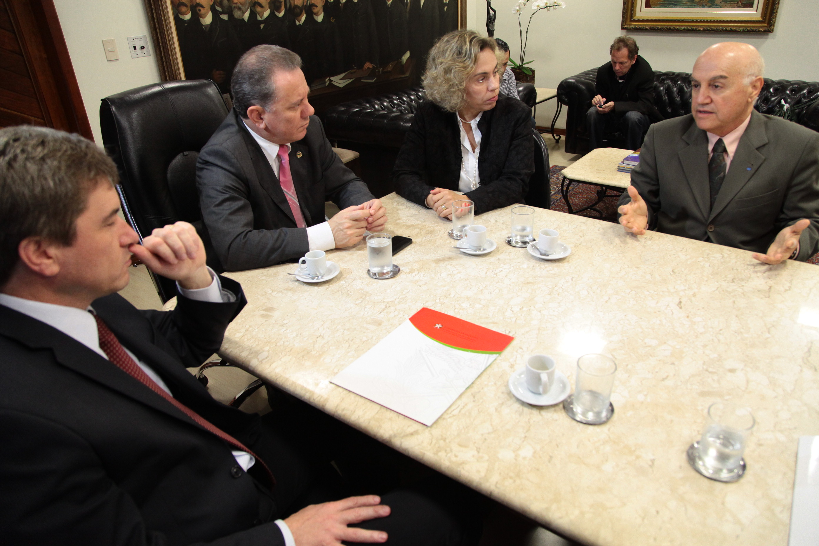 Assinatura de convênio com o CIEE -  Alesc Inclusiva. Foto: Miriam Zomer