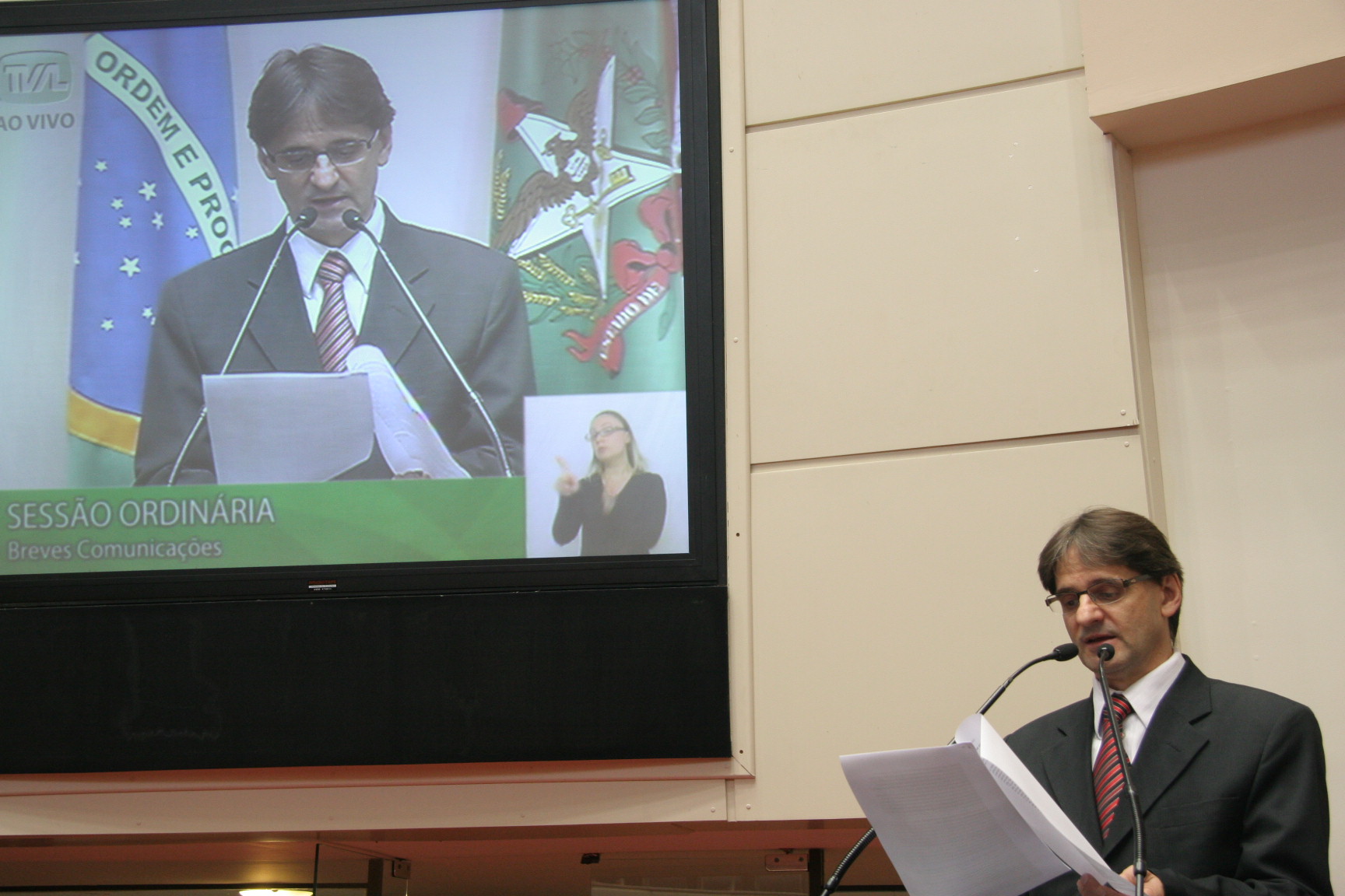 Sessão Ordinária. Foto: Eduardo Guedes de Oliveira