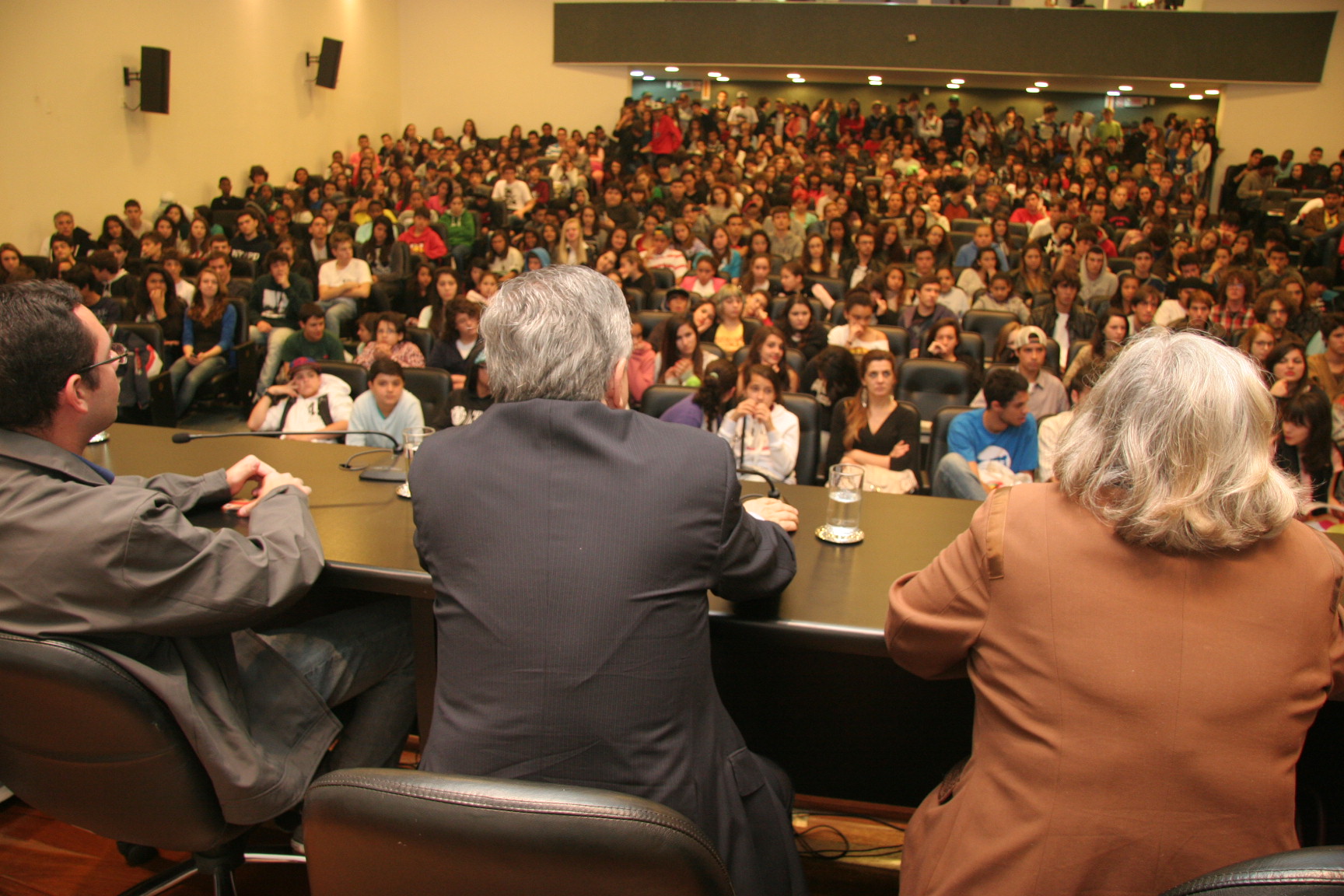 Congresso Estatutário da União Florianopolitana dos Estudos Secundaristas. Foto: Eduardo Guedes de Oliveira.