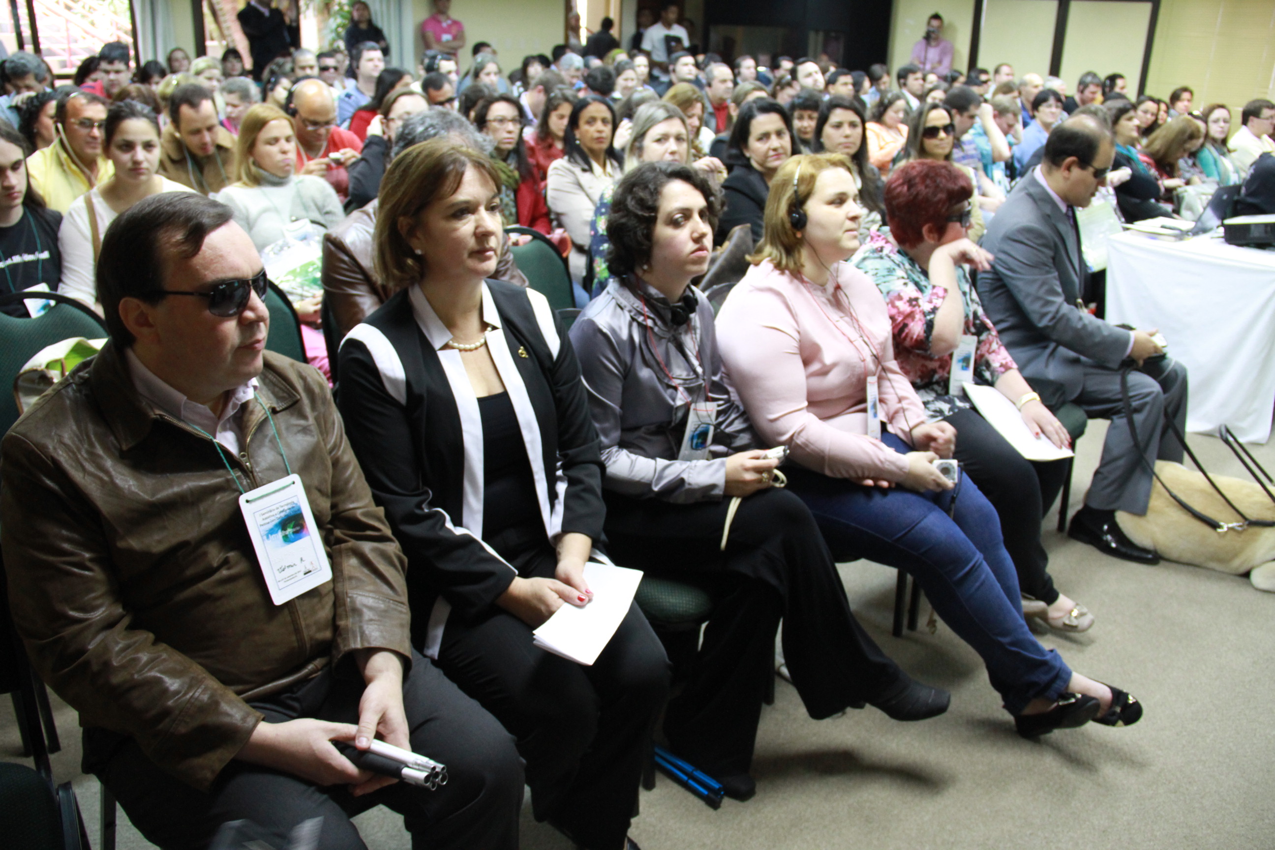 I Seminário de Tecnologia Assistida e Cidadania da Pessoa com Deficiência Visual. Foto: Miriam Zomer
