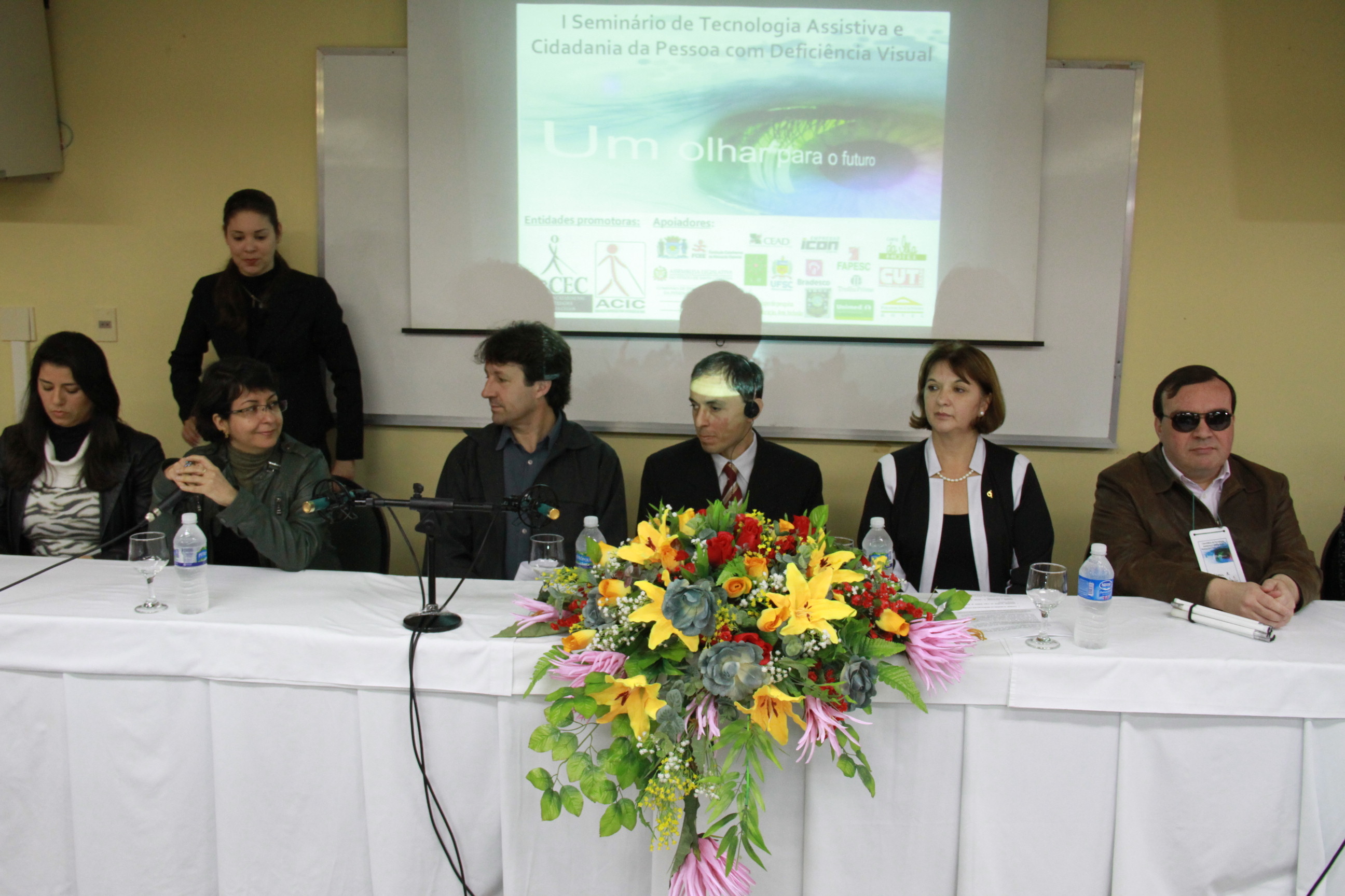 I Seminário de Tecnologia Assistida e Cidadania da Pessoa com Deficiência Visual. Foto: Miriam Zomer