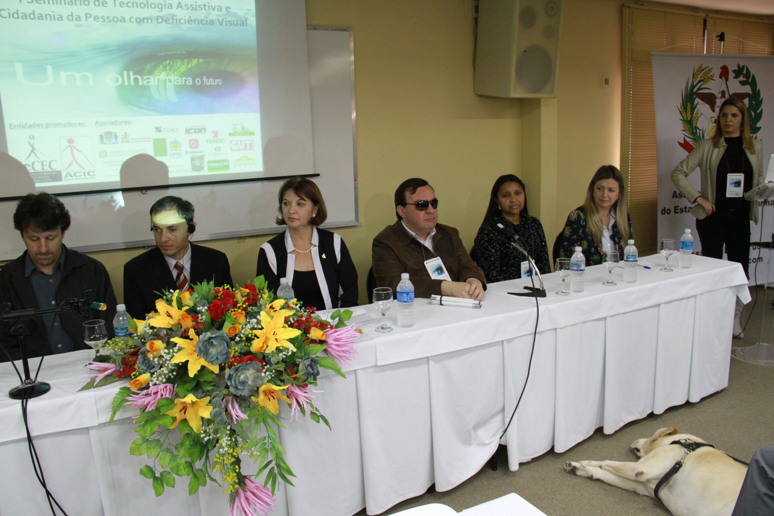 I Seminário de Tecnologia Assistida e Cidadania da Pessoa com Deficiência Visual. Foto: Miriam Zomer