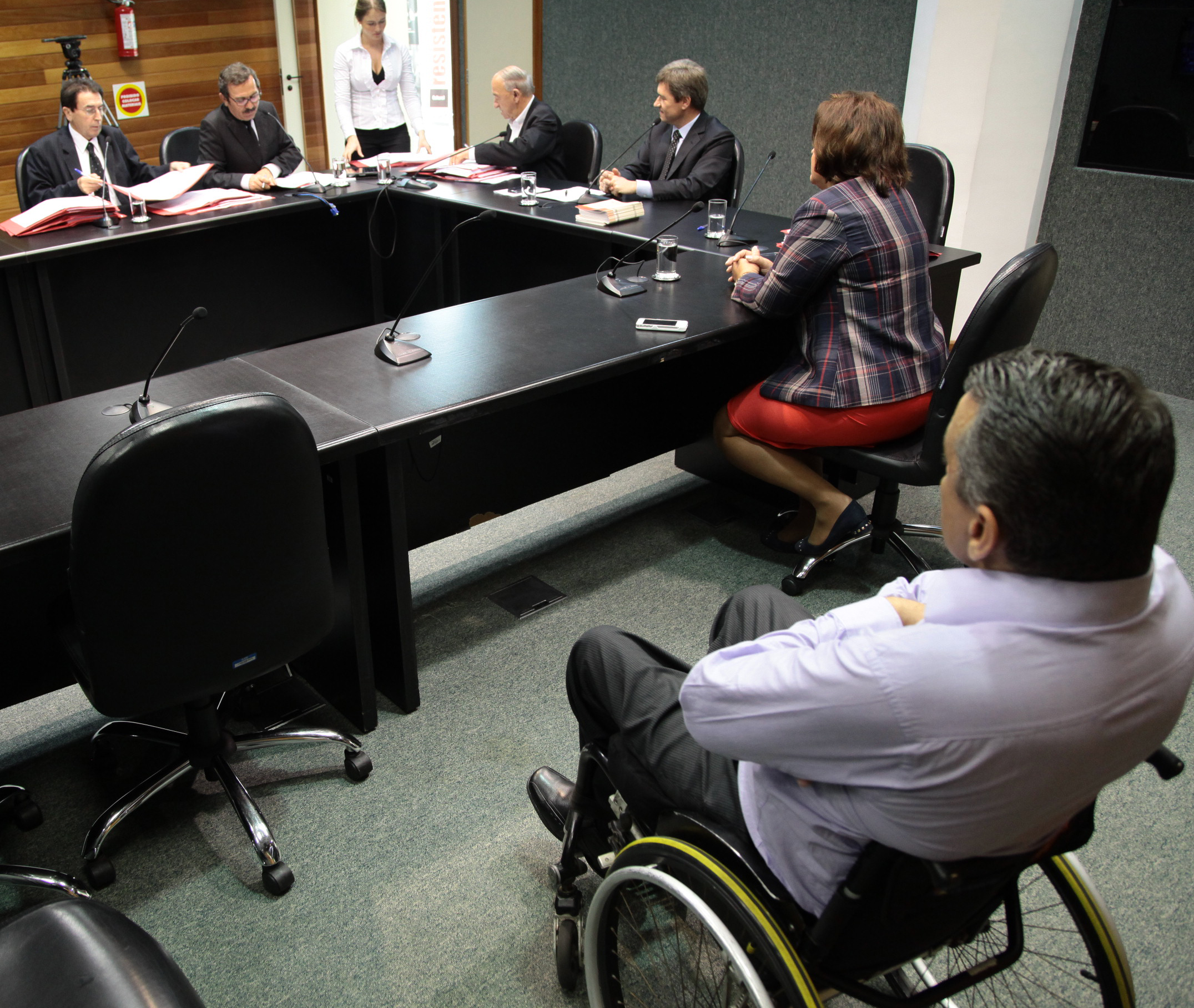 Reunião da Comissão de Defesa dos Direitos da Pessoa com Deficiência. Foto: Miriam Zomer/ Agência AL.