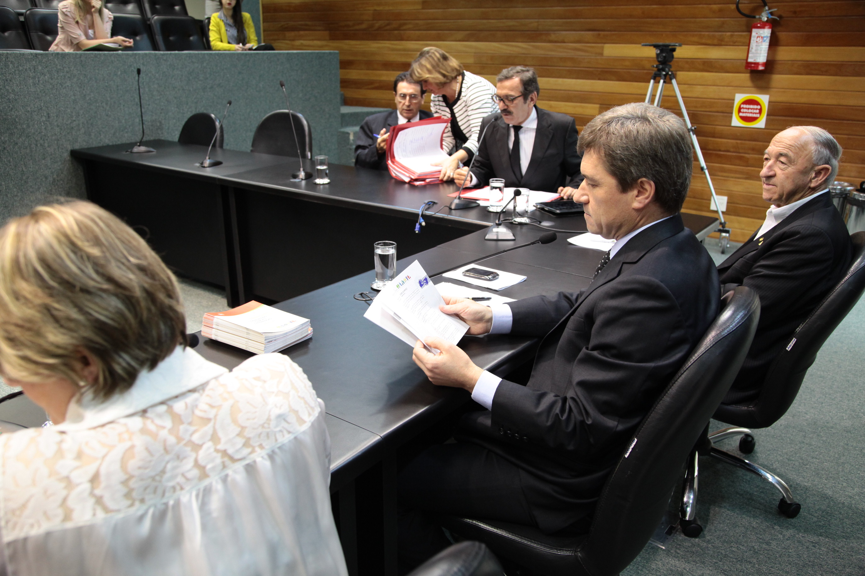 Reunião da Comissão de Defesa dos Direitos da Pessoa com Deficiência. Foto: Miriam Zomer/ Agência AL.