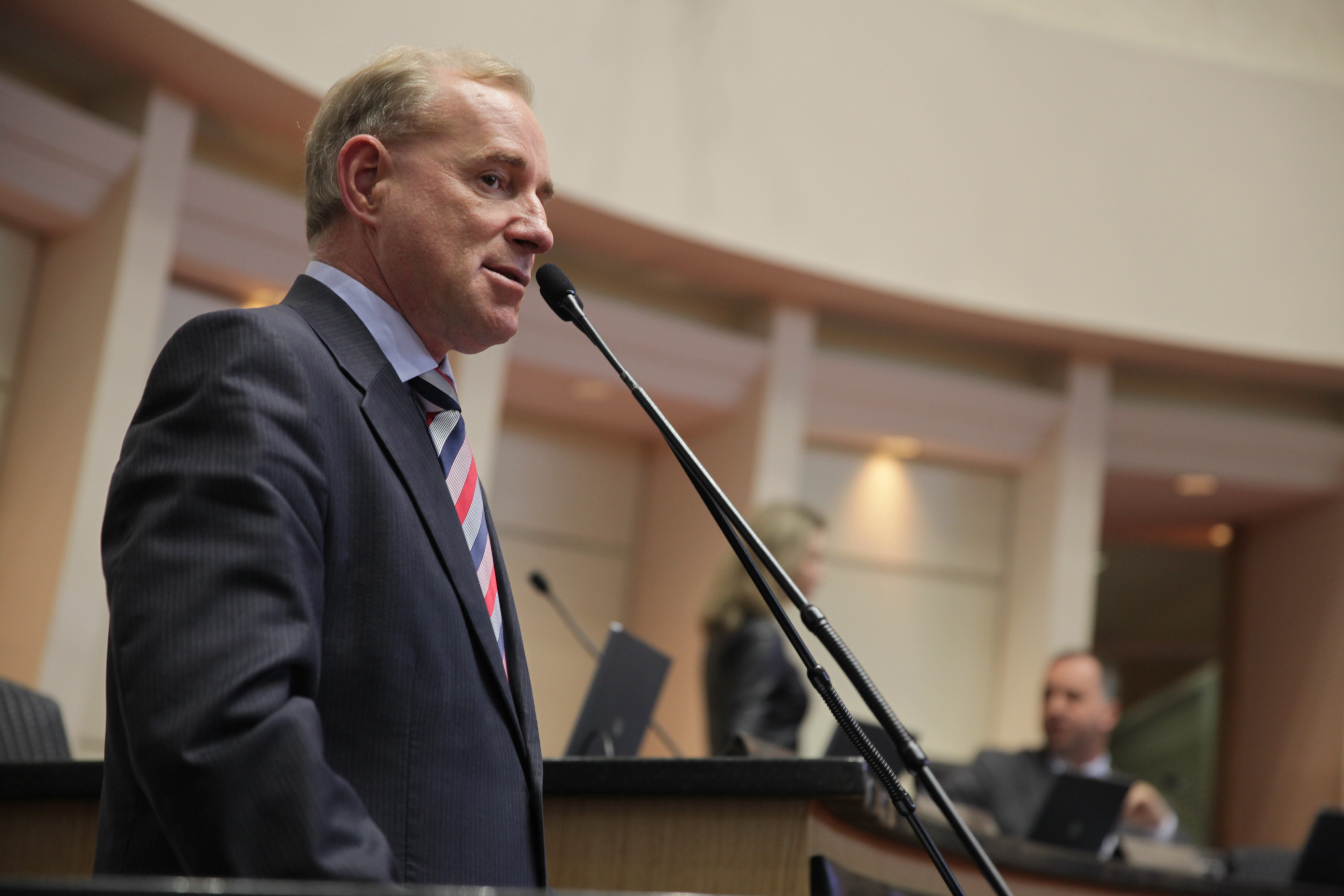 Sessão Ordinária-Deputado Aldo Schneider (PMDB)- Foto Lucas Diniz/AgênciaAL