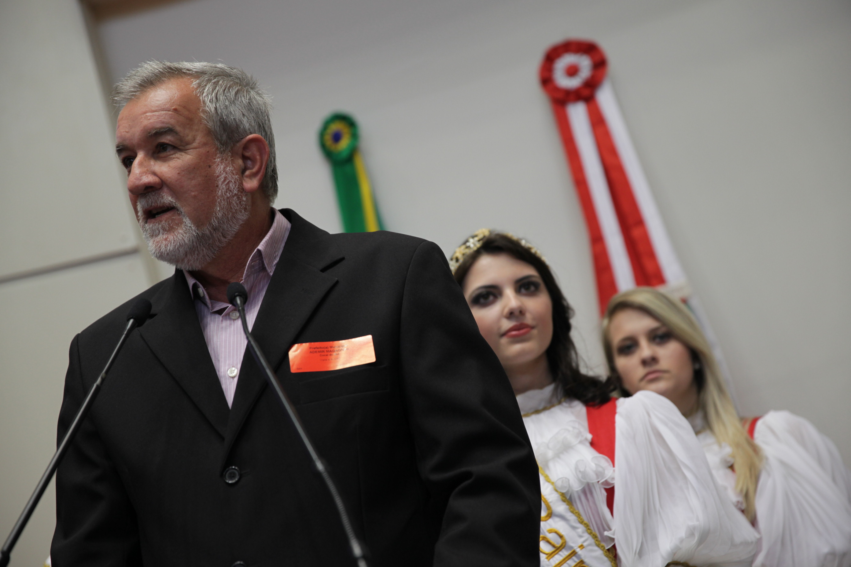 Sessão Ordinária- Ademir Magagnin, Prefeito de Cocal do Sul- Foto Lucas Diniz/AgênciaAL