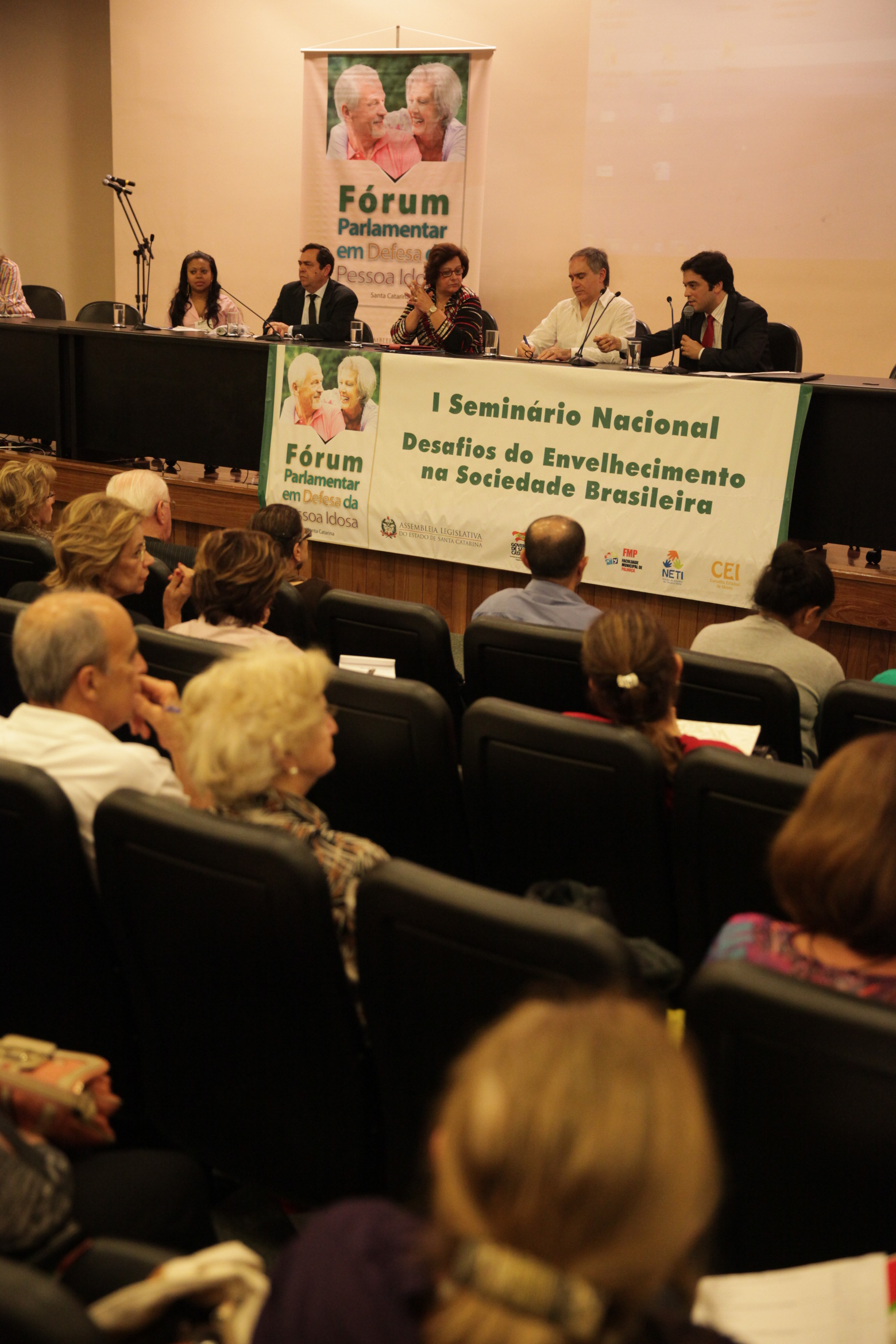 I Seminário Nacional Desafios do Envelhecimento na Sociedade Brasileira. Foto: Lucas Gabriel Diniz/Agência AL