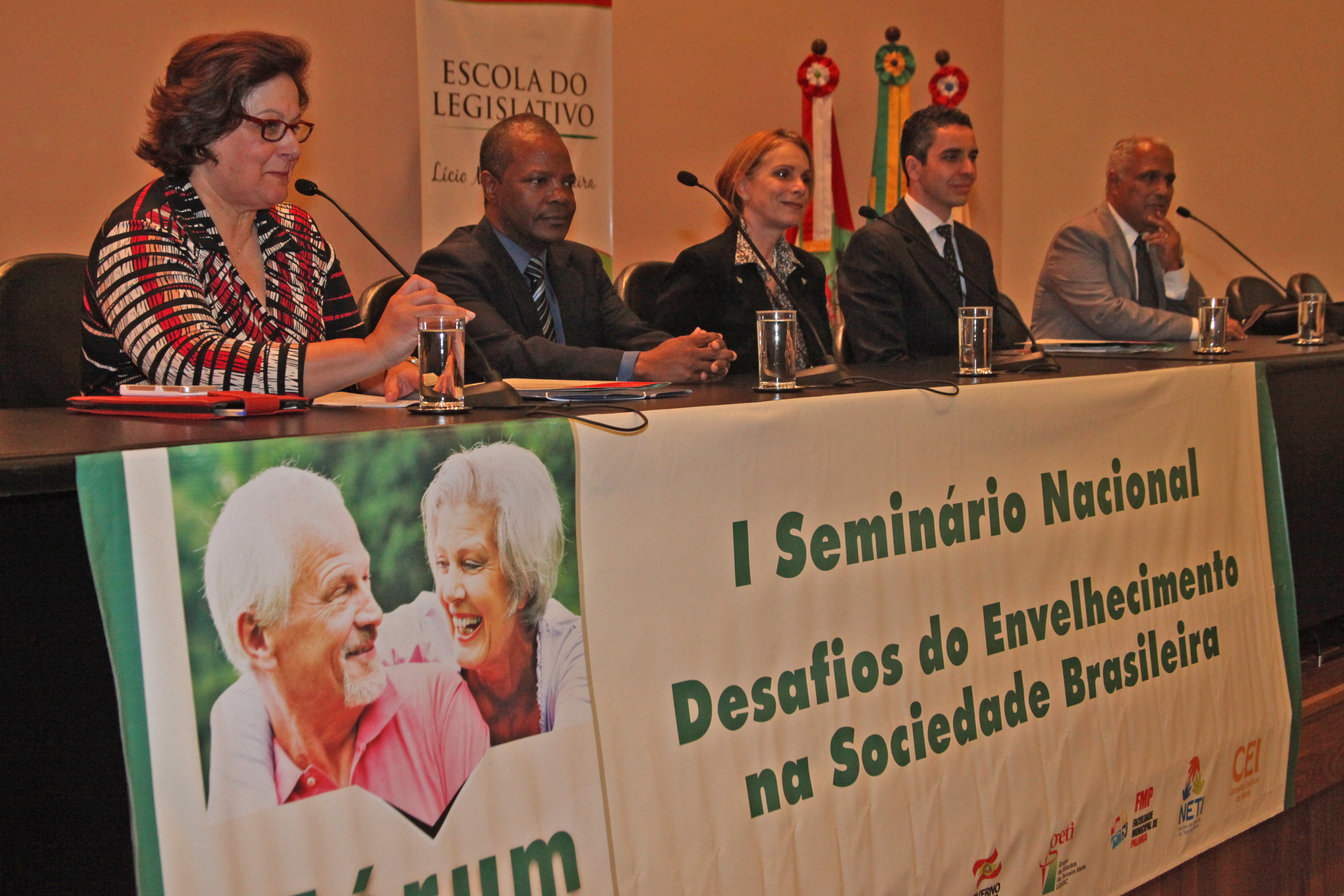 I Seminário Nacional Desafios do Envelhecimento na Sociedade Brasileira. Foto: Fábio Queiroz/Agência AL