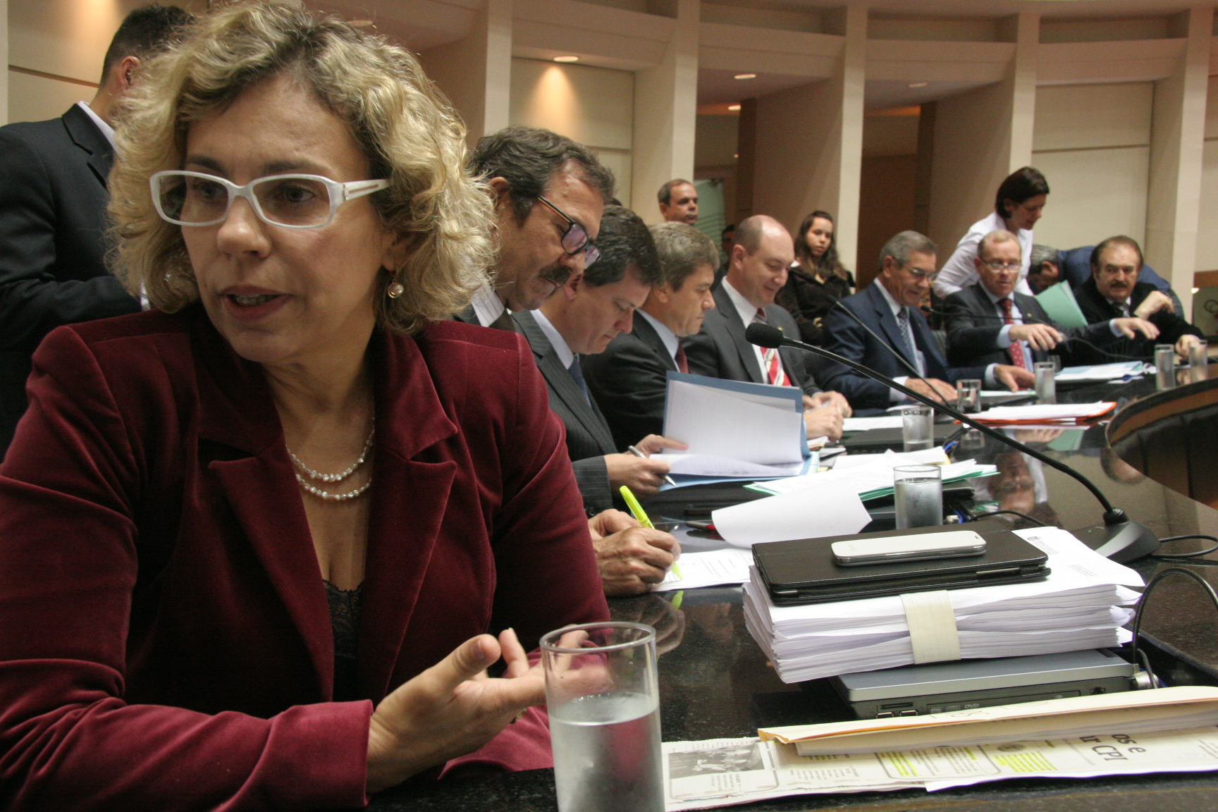 Reunião da Comissão de Constituição e Justiça. Foto: Eduardo Guedes de Oliveira/Agência AL