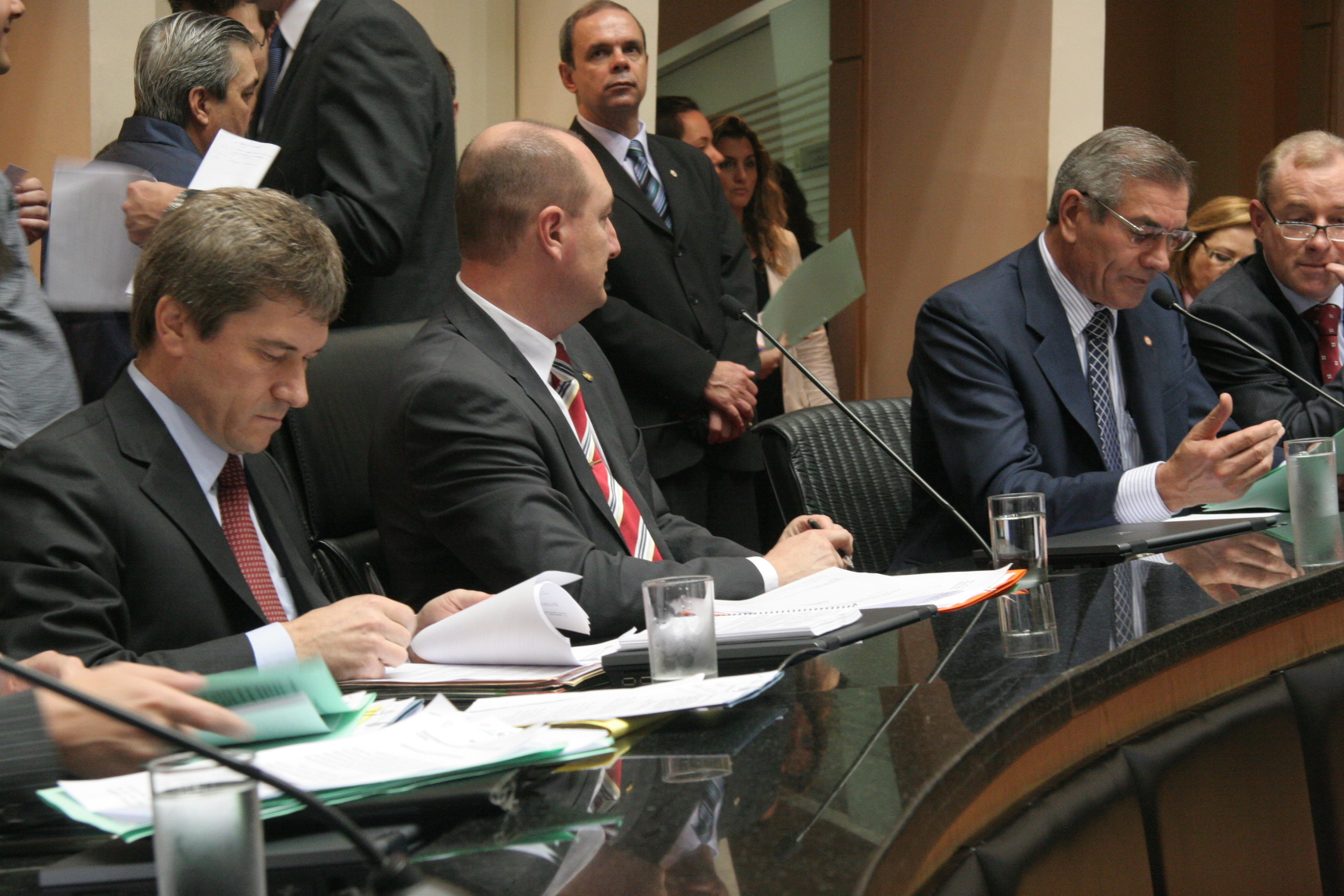 Reunião da Comissão de Constituição e Justiça. Foto: Eduardo Guedes de Oliveira/Agência AL