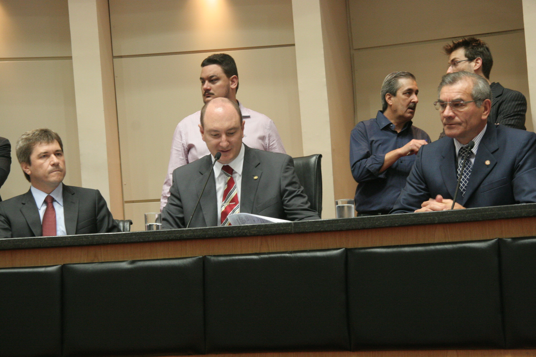 Reunião da Comissão de Constituição e Justiça. Foto: Eduardo Guedes de Oliveira/Agência AL