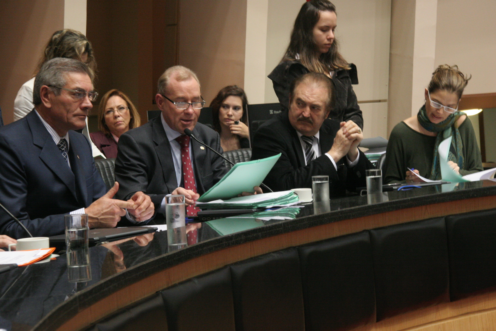 Reunião da Comissão de Constituição e Justiça. Foto: Eduardo Guedes de Oliveira/Agência AL