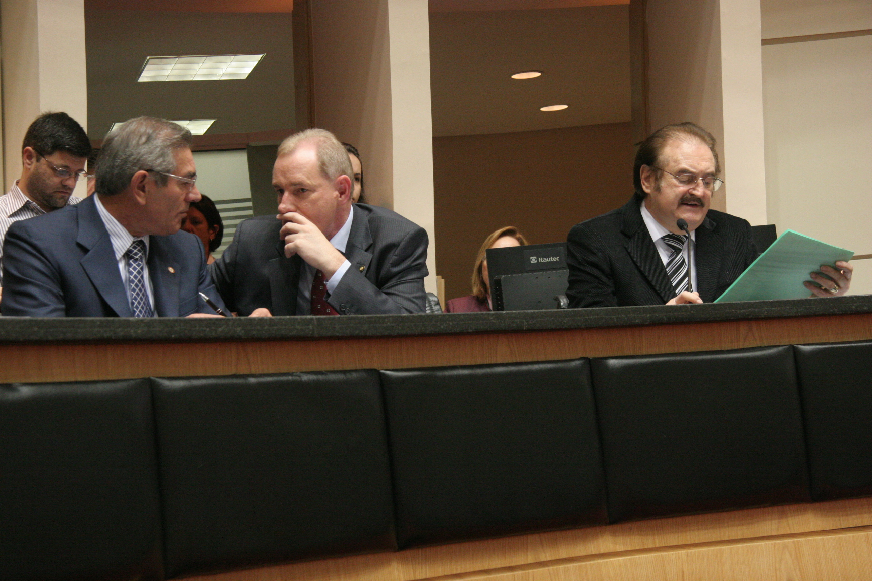 Reunião da Comissão de Constituição e Justiça. Foto: Eduardo Guedes de Oliveira/Agência AL