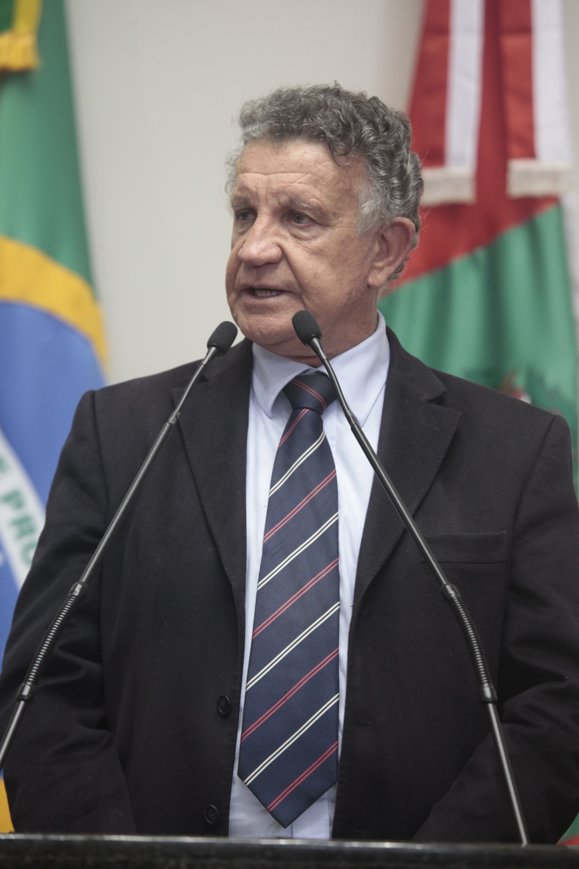 Sessão Plenária - Deputado Edison Andrino (PMDB)  - Foto : Carlos Kilian/Agência AL