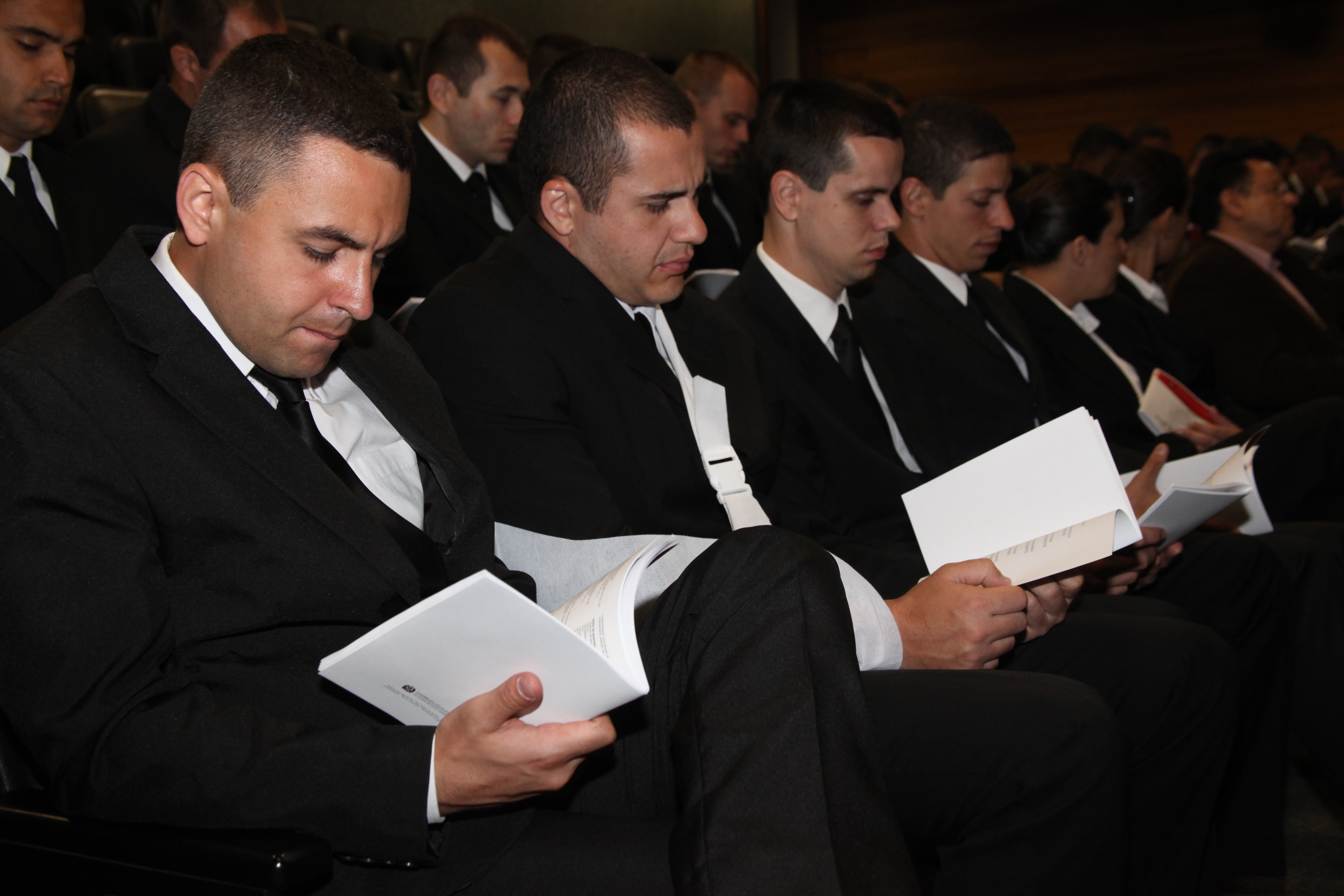 Cadetes da Polícia Militar visitam a Assembleia Legislativa de Santa Catarina. Foto: Fábio Queiroz