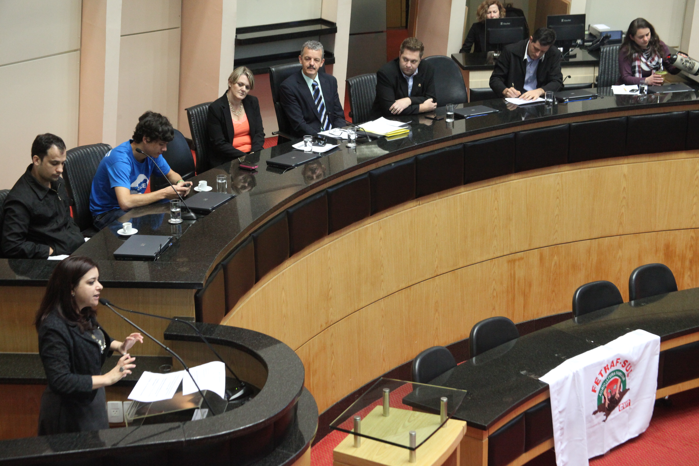 Comissão de Direitos Humanos promove audiência pública para debater o Estatuto Nacional da Juventude. Foto: Fábio Queiroz/Agência AL
