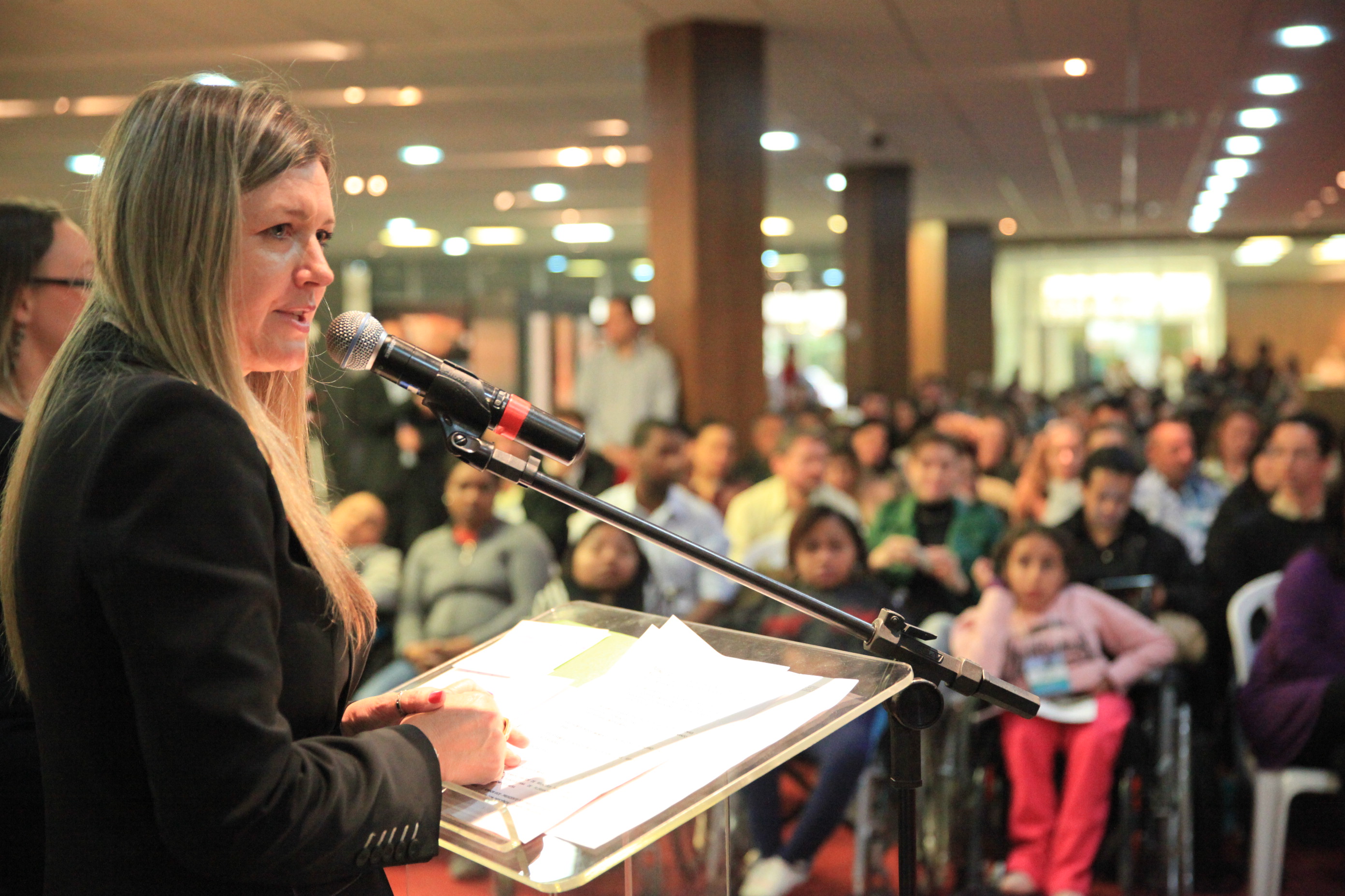 Evento Comemorativo ao Dia Nacional da Luta das Pessoas com Deficiência - Rose Marie - Foto: Lucas Gabriel Diniz/ Agência AL