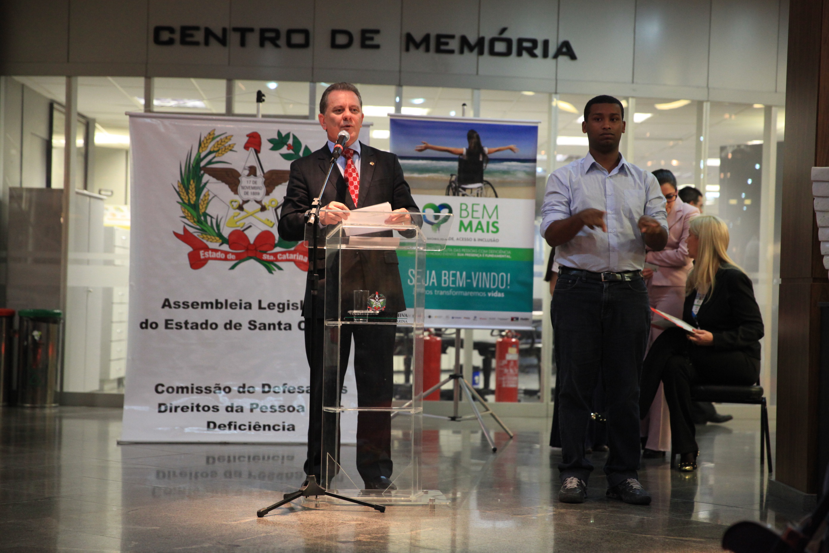 Evento Comemorativo ao Dia Nacional da Luta das Pessoas com Deficiência - Deputado Joares Ponticelli (PP) - Foto: Lucas Gabriel Diniz/ Agência AL